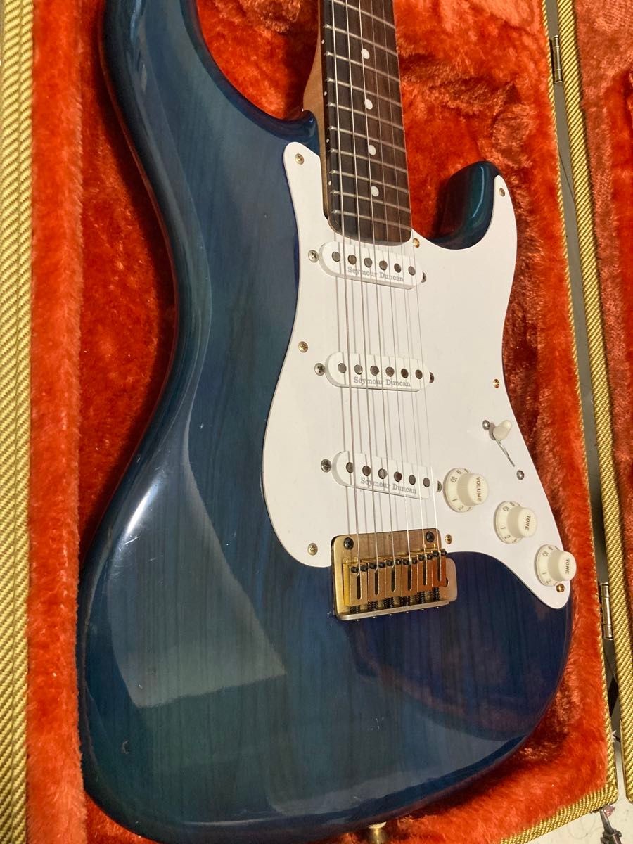 ValleyArts StratBody Guitar with Bird’s Eye Neck and Seymour Duncan Pickups