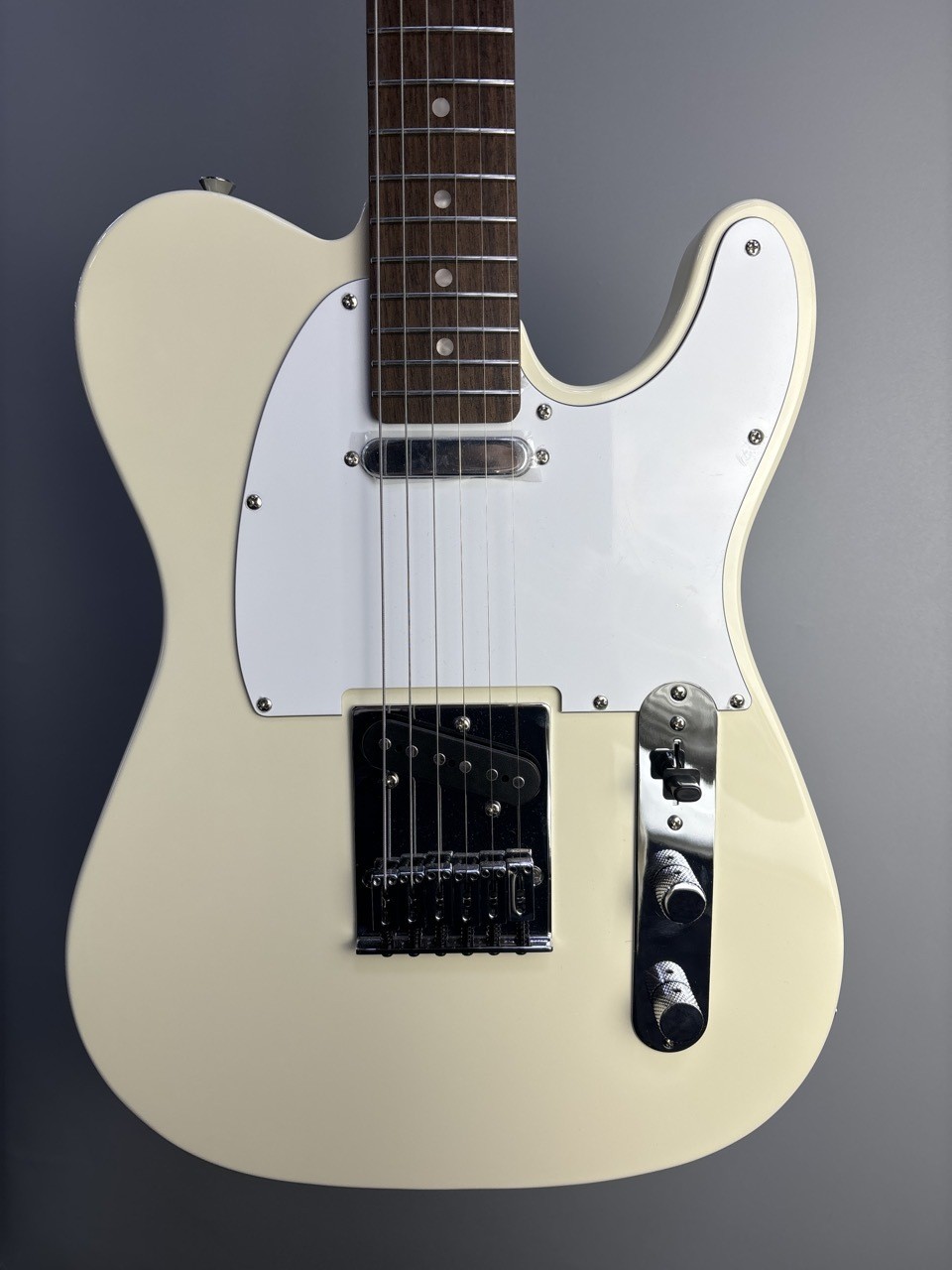 Ibanez Laid Back LTL-5-R-SS White Ivory Electric Guitar, Telecaster Style, Humbu