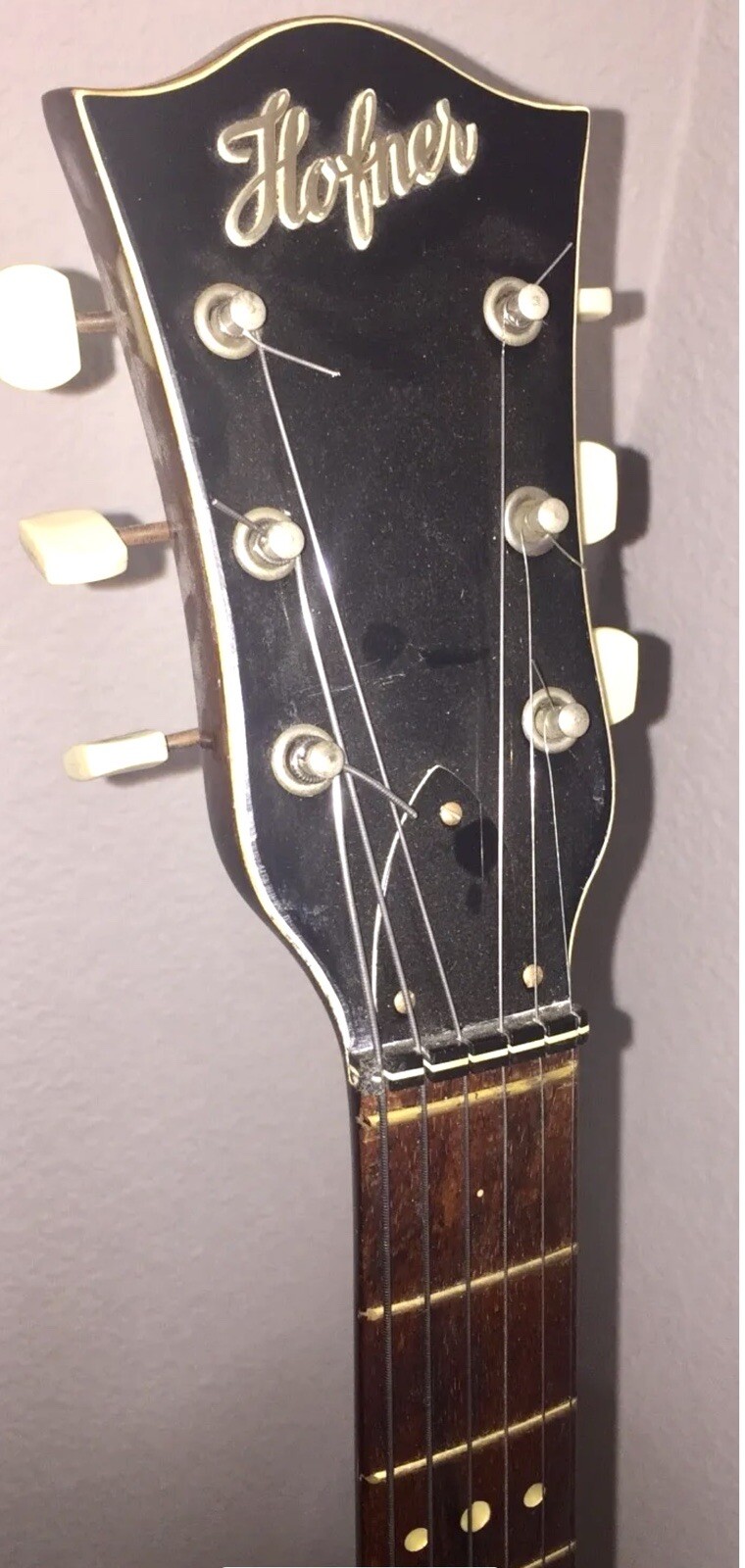 Vtg Hofner Electric Guitar Made in W. Germany