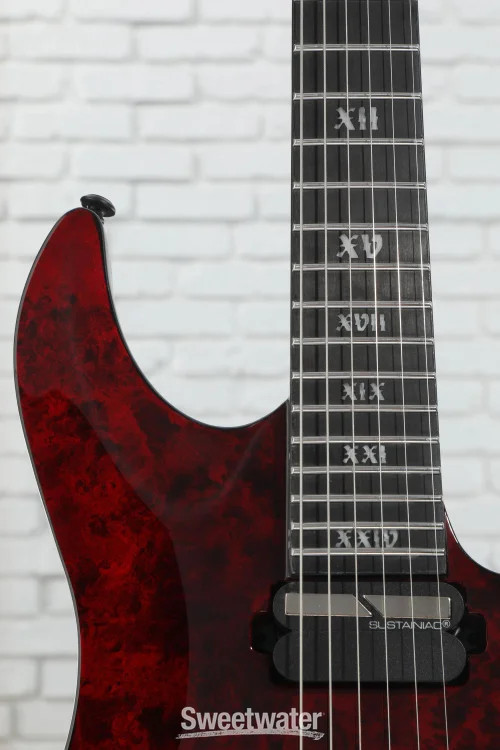 Schecter C-1 FR-S Apocalypse Electric Guitar – Red Reign