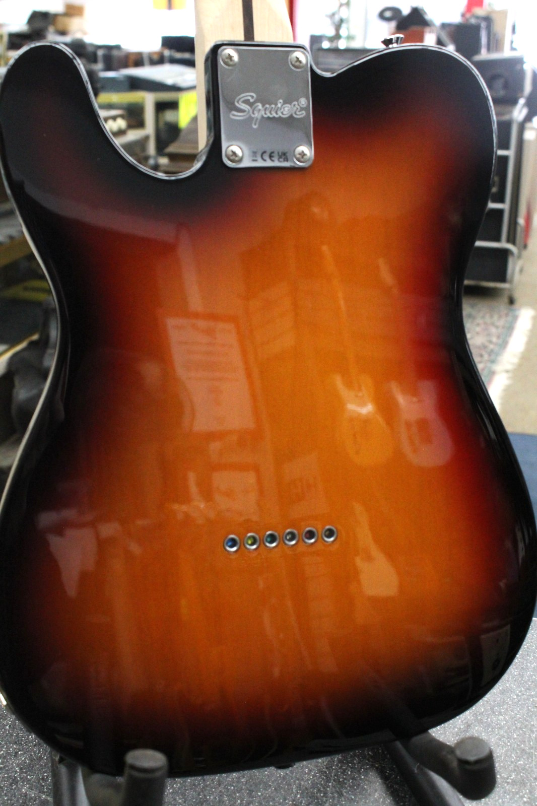 Refurbished Squier Affinity Series Telecaster Thinline – 3-Color Sunburst L@@K!!
