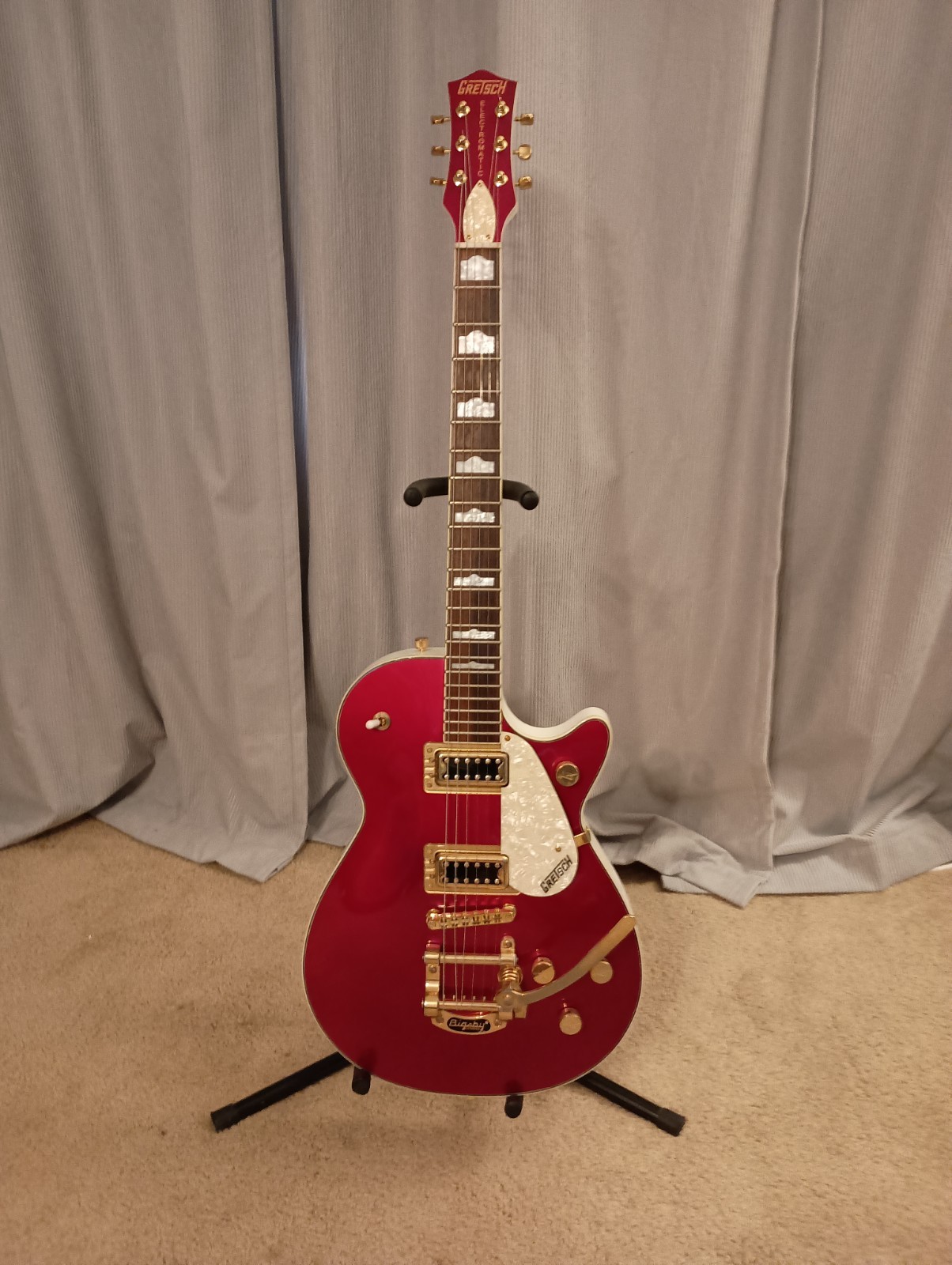 Gretsch Limited Edition Pro Jet Candy Apple Red w/Gretsch hard case G5434TG