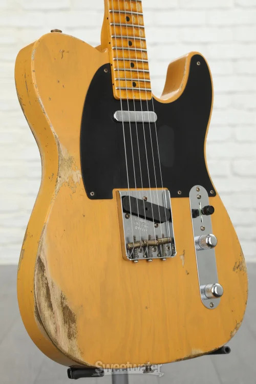 Fender Custom Shop 1953 Heavy Relic Telecaster – Butterscotch Blonde