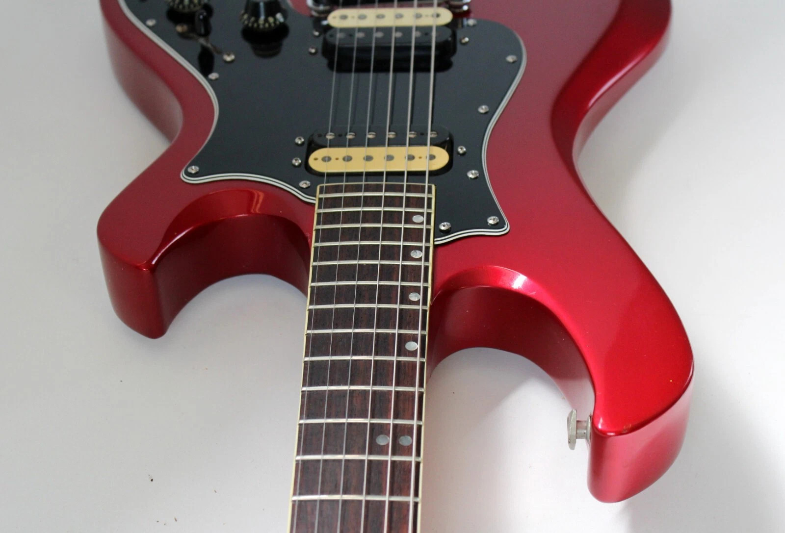 1981 Vintage Gibson Victory MV-2 Candy Apple Red MVII CAR Finish USA 1980s +OHSC