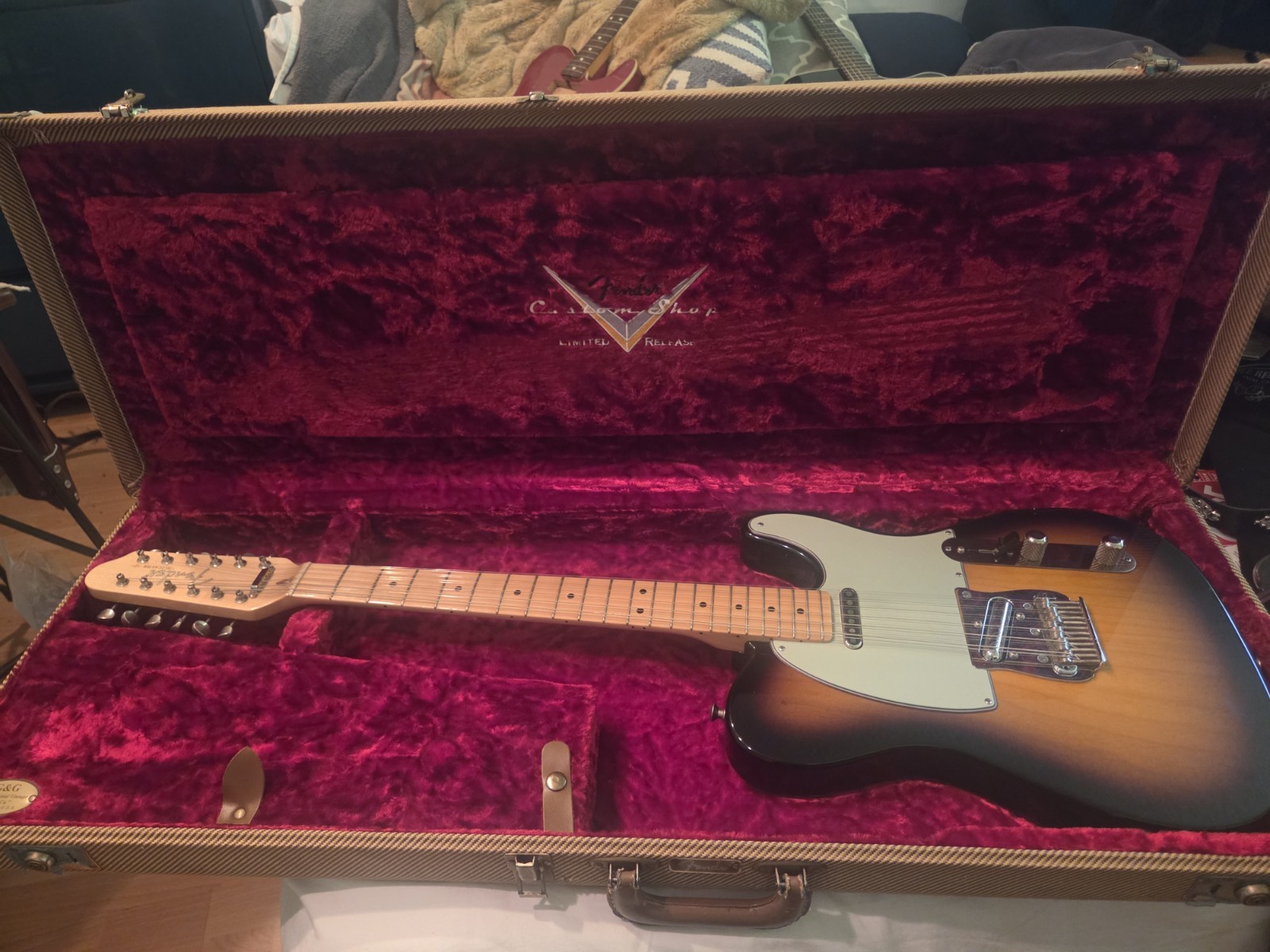 RARE 1998 FENDER CUSTOM SHOP 12 String “TELECASTER 12”-Curtis Novak, VINTIQUE