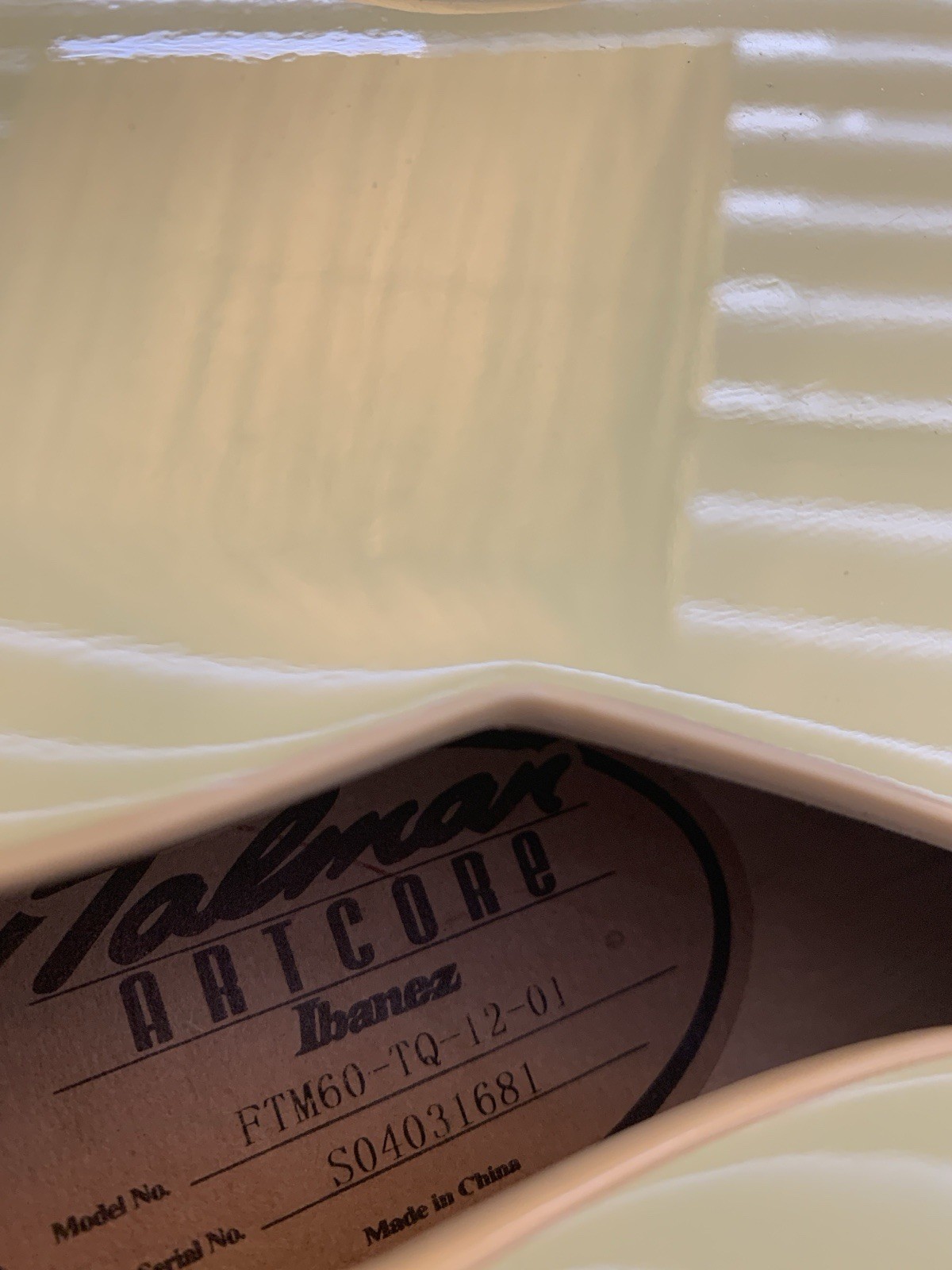 Ibanez Talman Artcore FTM 60 Guitar – Rare!