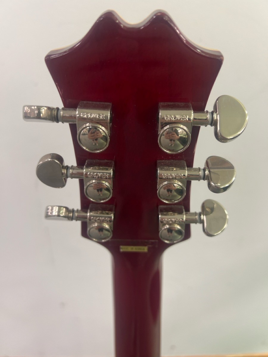 ULTRA-RARE VINTAGE AGILE 3000 LES PAUL LEFTY OLD HEADSTOCK CHERRY SU (R7A014007)