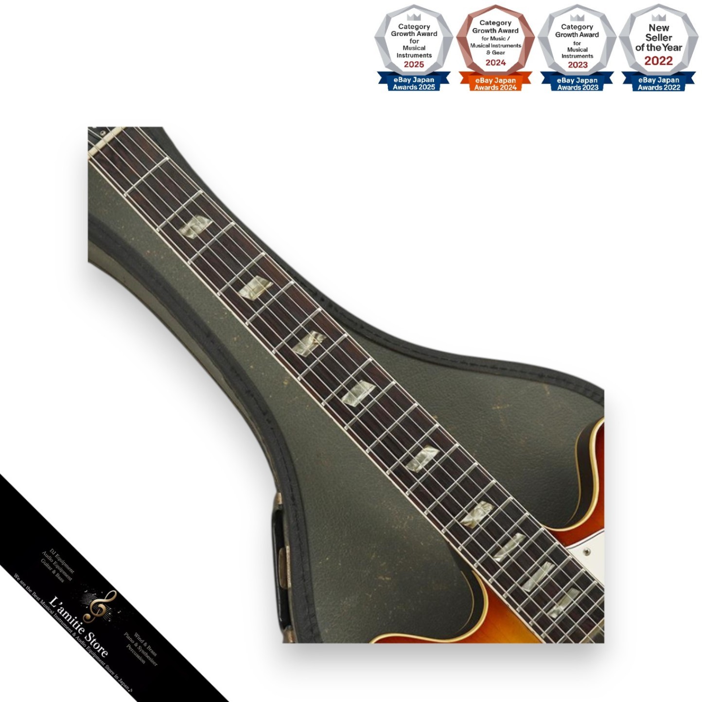 Epiphone VINTAGE E230TD Casino ’65 Sunburst Electric Guitar
