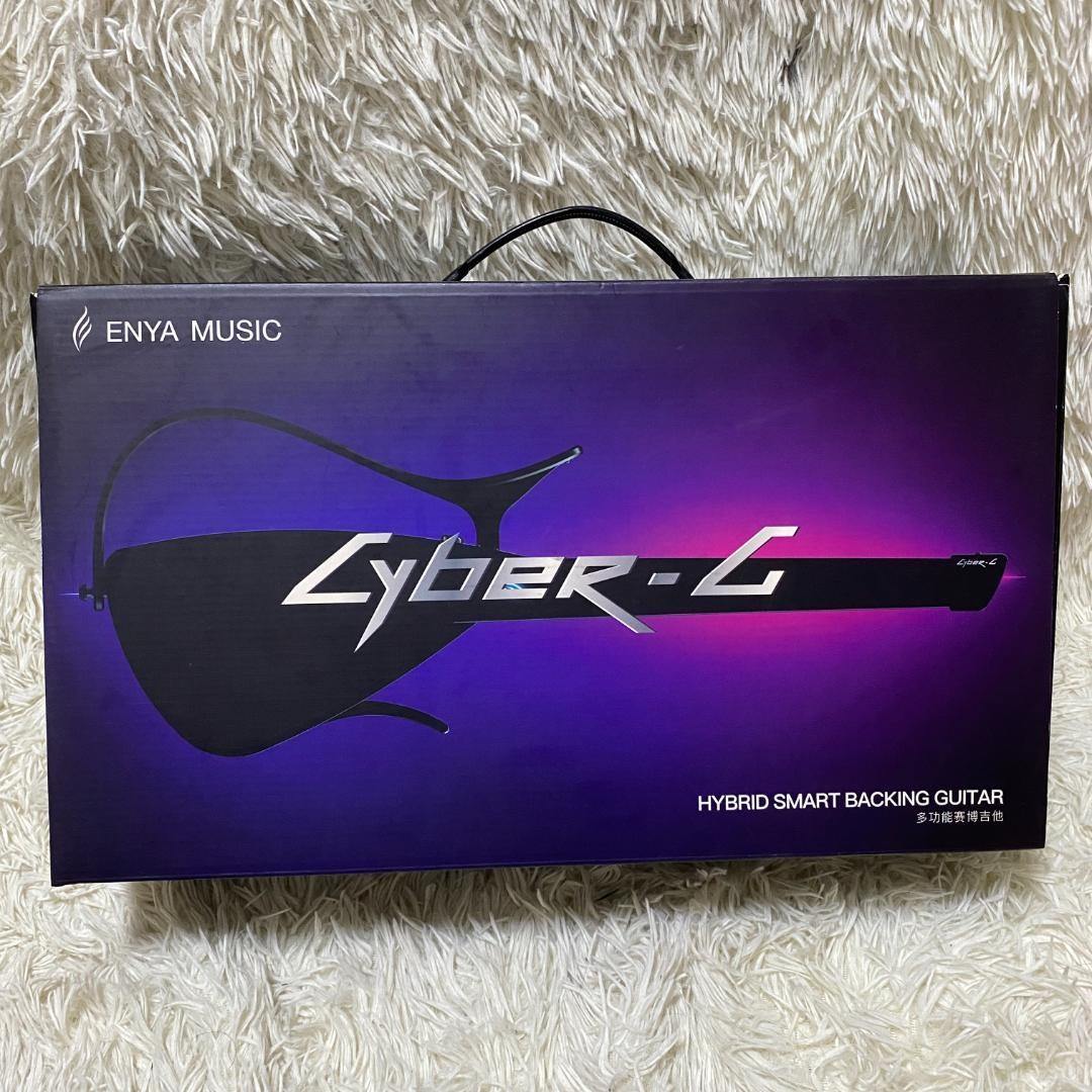 New CYBER-G Smart Electric Guitar ENYA MUSIC White