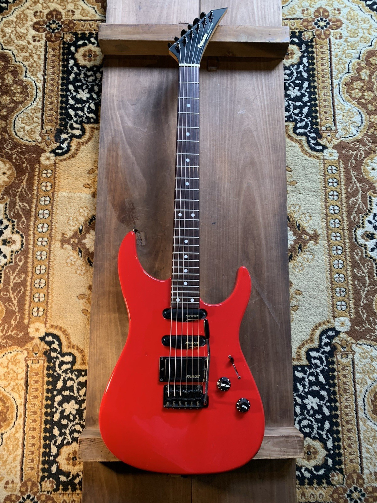 90’s FERNANDES STJ-40 Red limited edition Dinky Dyna Japan Vintage free shipping