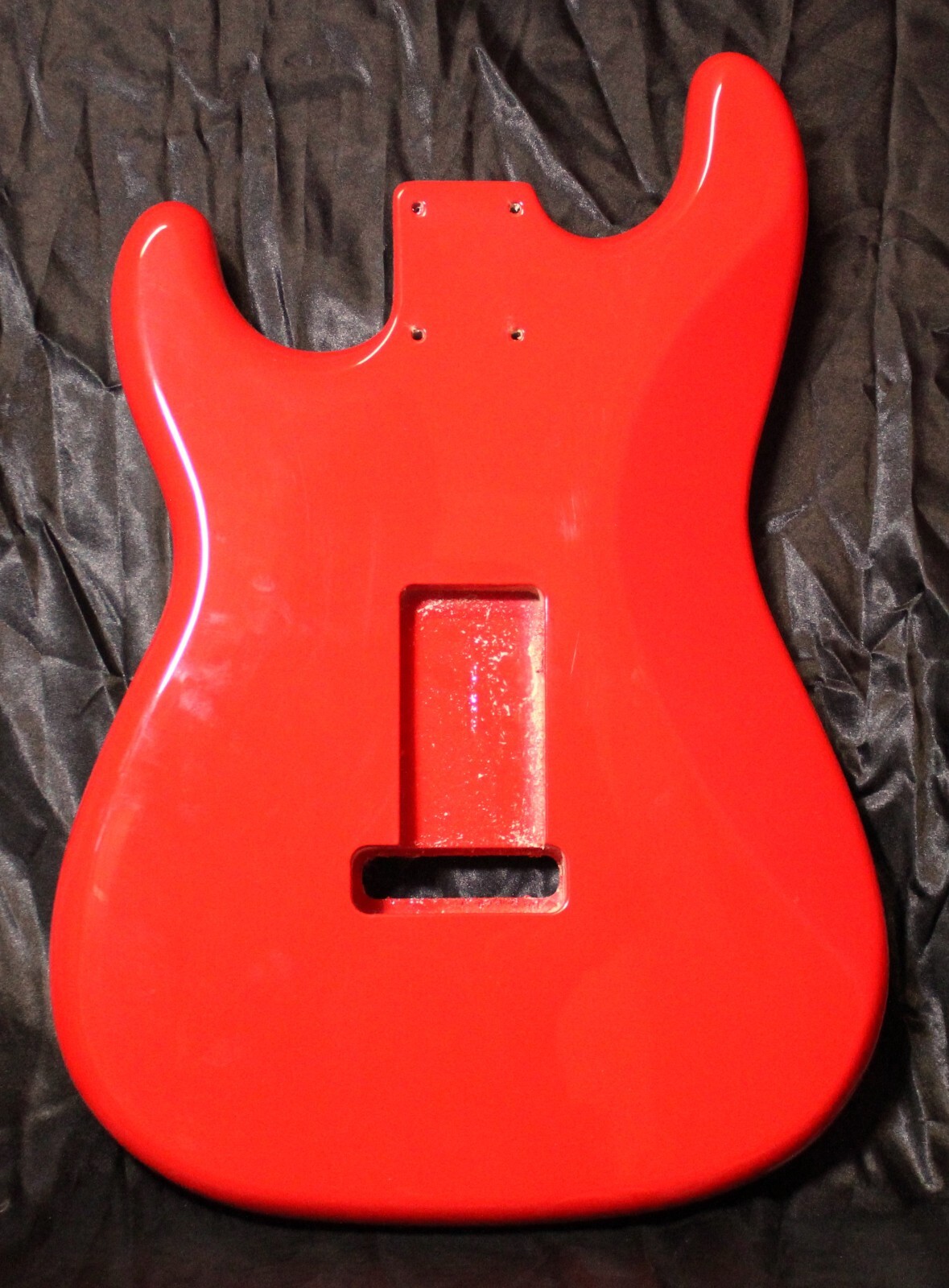 Stratocaster body fiesta red