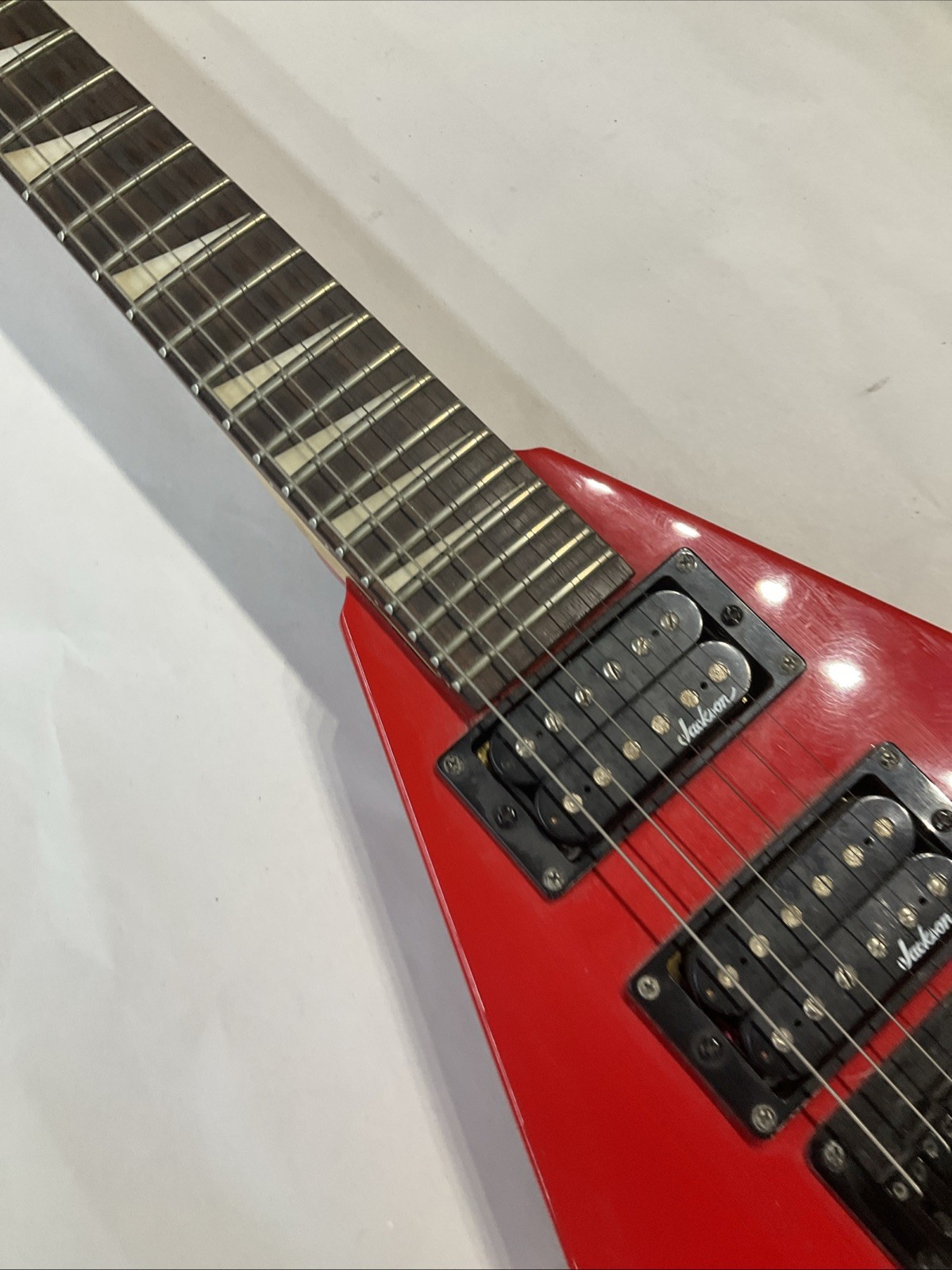 Jackson JS Series King V™ JS32T Electric Guitar, Ferrari Red