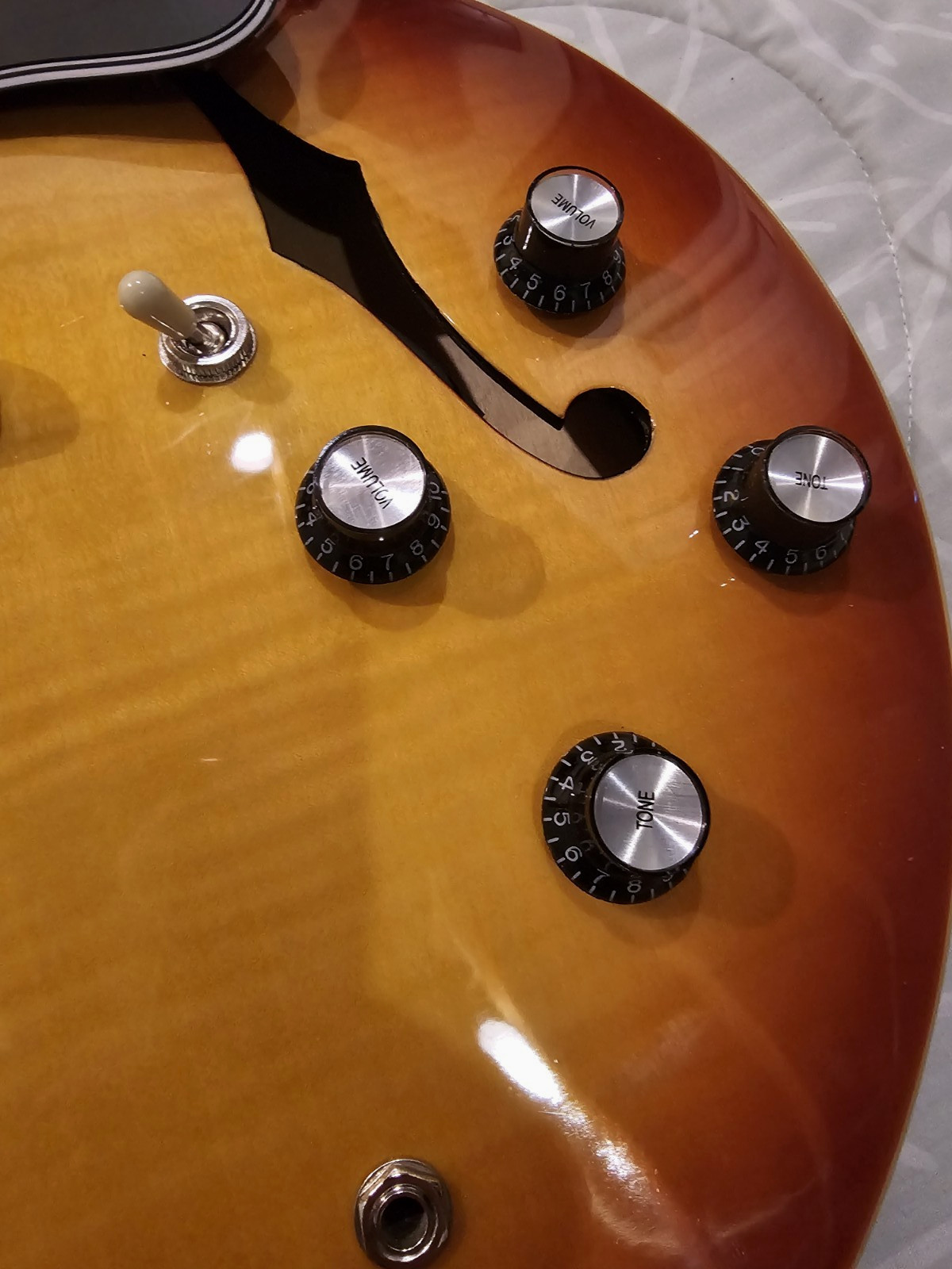 Epiphone Inspired By Gibson Es 335 Figured Ice Tea Burst