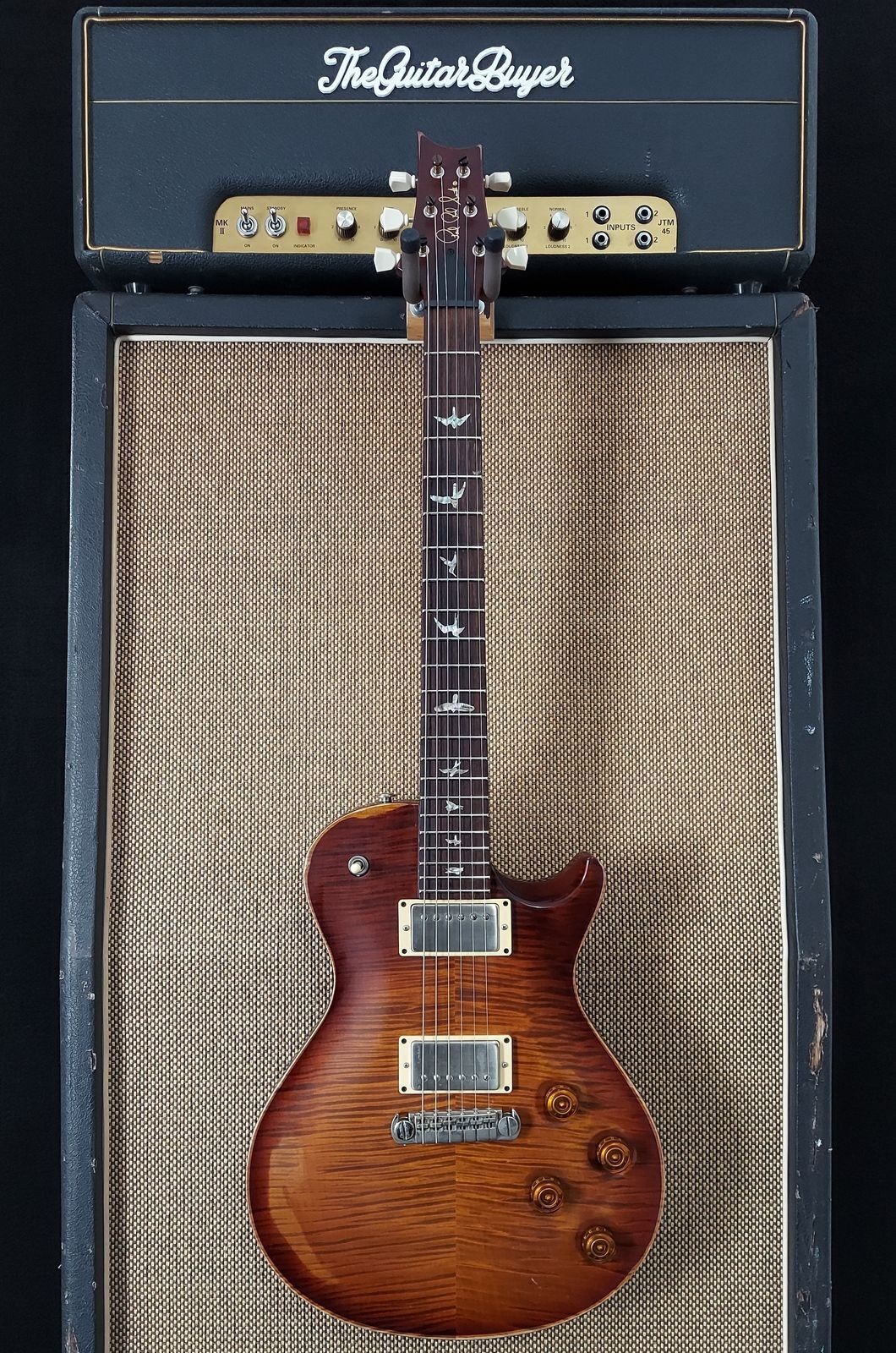 2001 PRS Single Cut 10 Top! Professional Relic Custom Wiring (119)