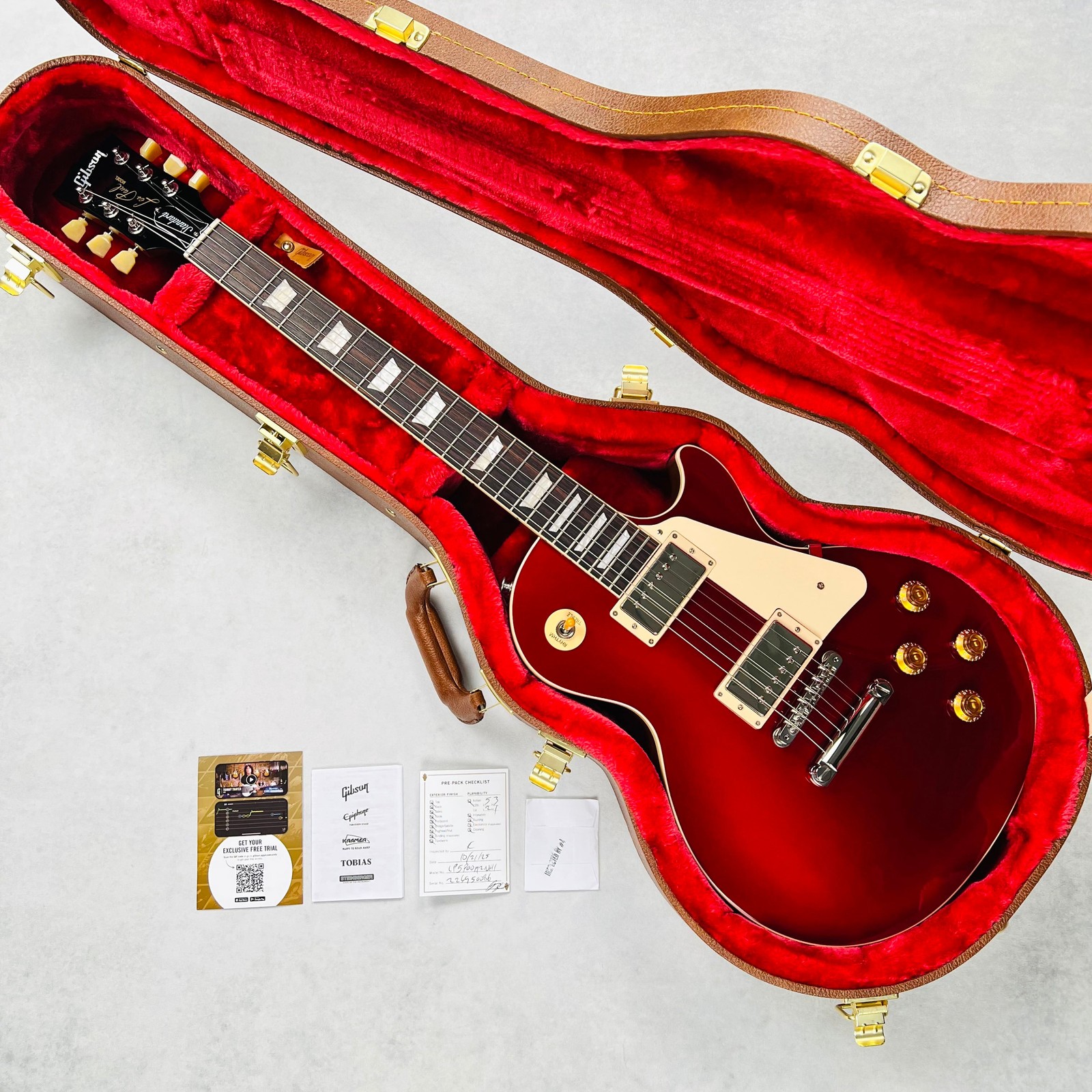 Gibson Les Paul Standard 50s Custom Color 2025 – Sparkling Burgundy