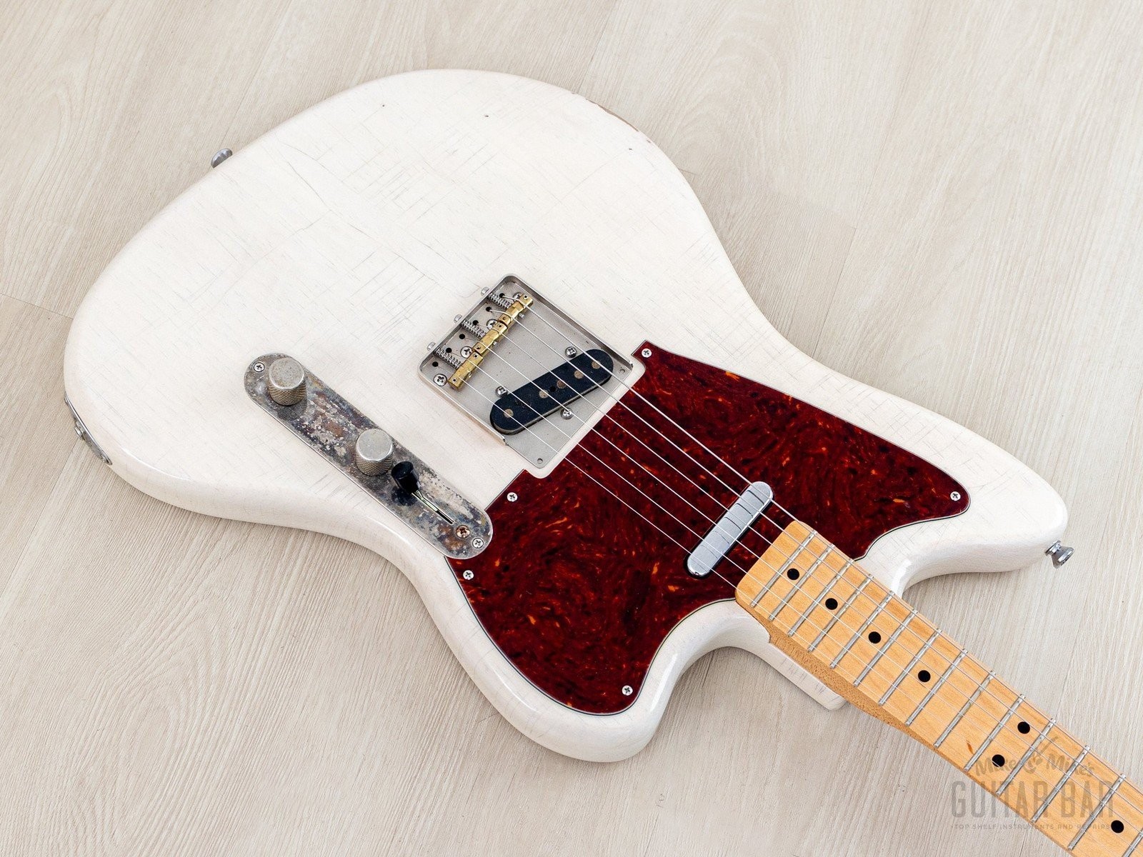 2018 Fender + MJT Telemaster Partscaster Lacquer Relic w/ Baja 50s Neck, Case