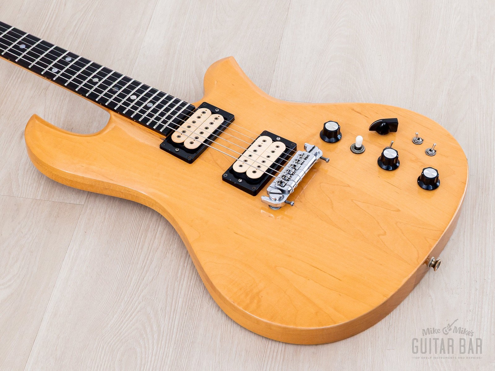 1980 Aria Pro II EG-1400 Eagle Vintage Neck Through Guitar w/ Case, Japan