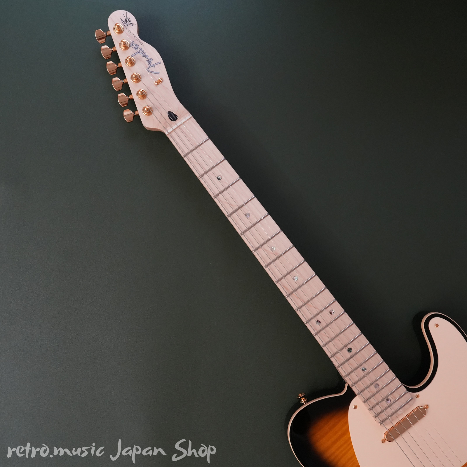 Fender Japan Exclusive Richie Kotzen Tele Brown Sun with gig bag