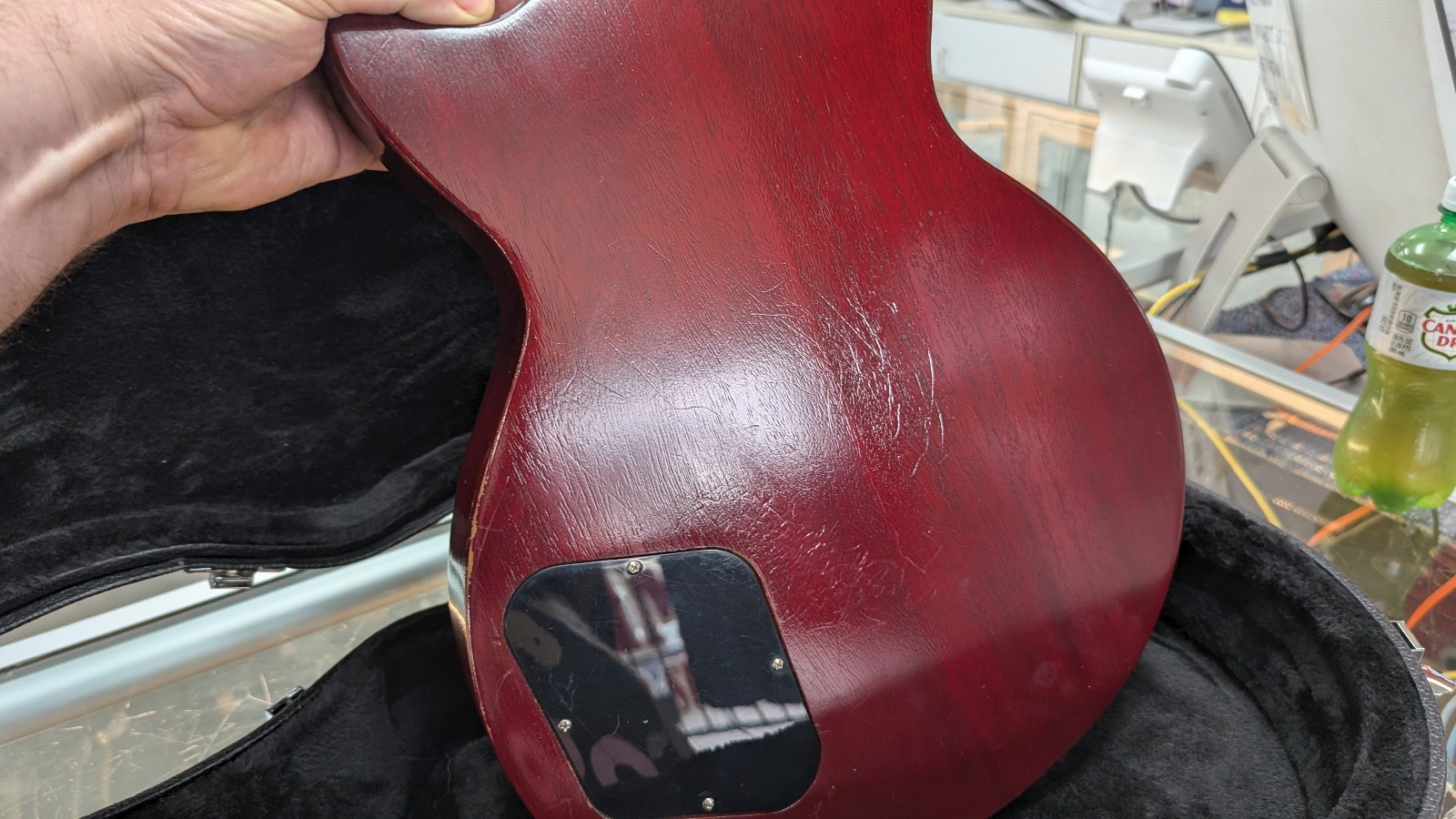 Gibson Les Paul Modern Studio Electric Guitar – Wine Red Satin