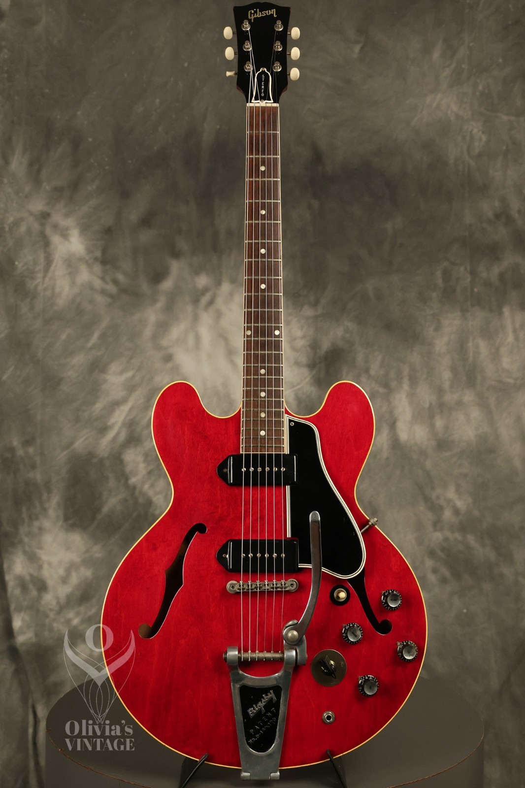 1961 Gibson ES-330 Cherry RARE original STEREO Varitone