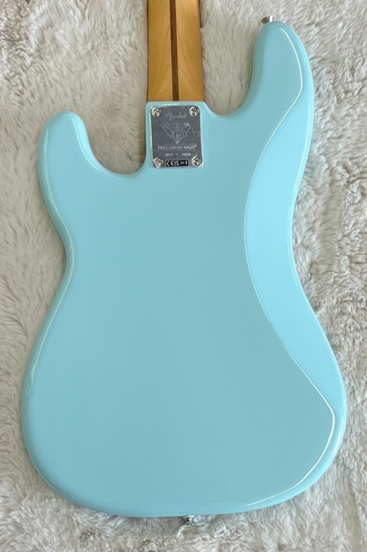 Fender 75th Anniversary Player II Precision Bass®, Rosewood board, Daphne Blue