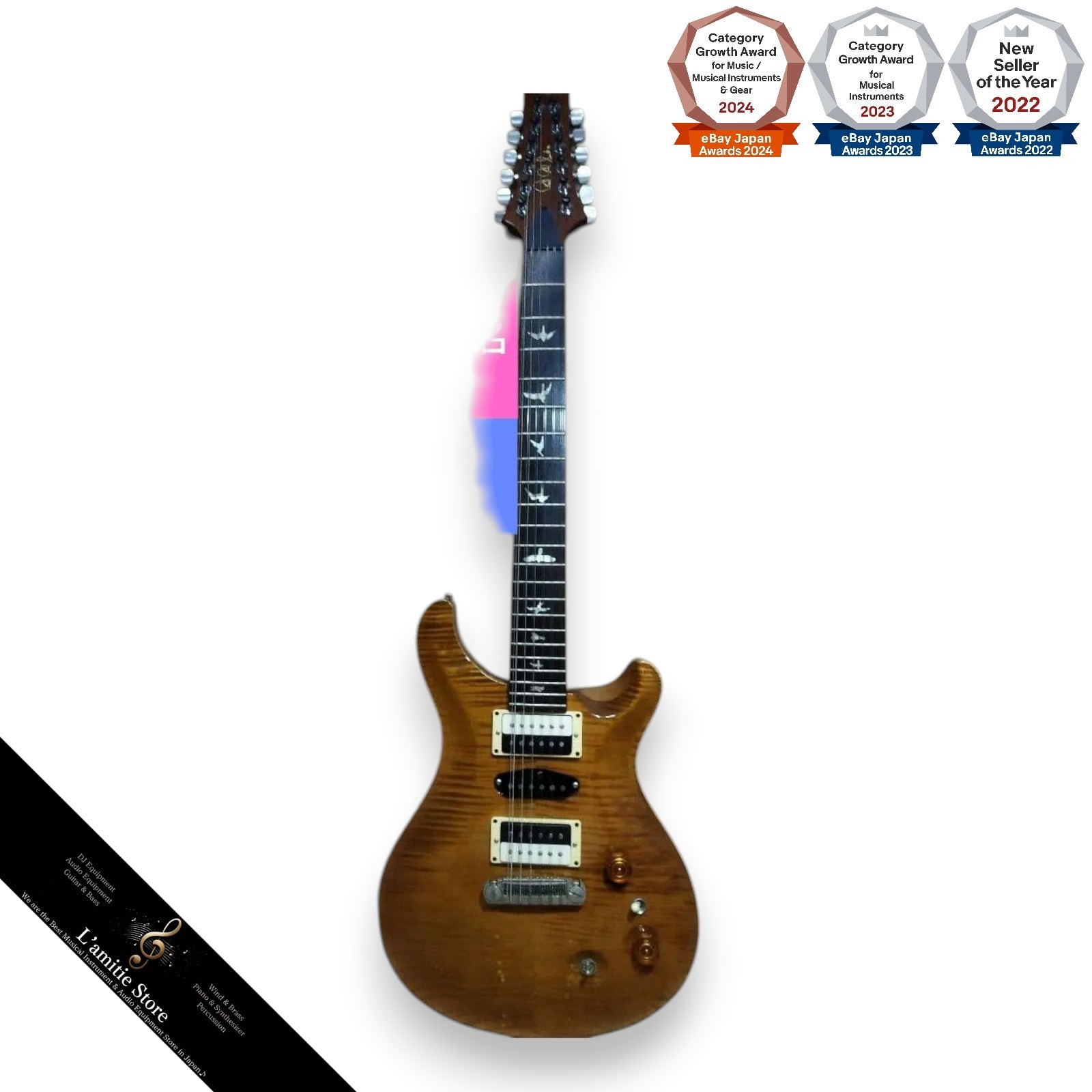 PRS Custom 22 12String Guitar 2005 Rare Collectible