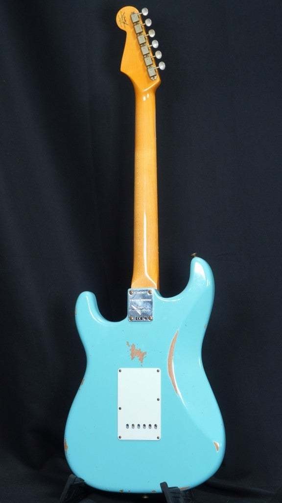 Fender Custom Shop Ltd. 1960 Stratocaster Relic 2022 Faded Daphne Blue CZ561617