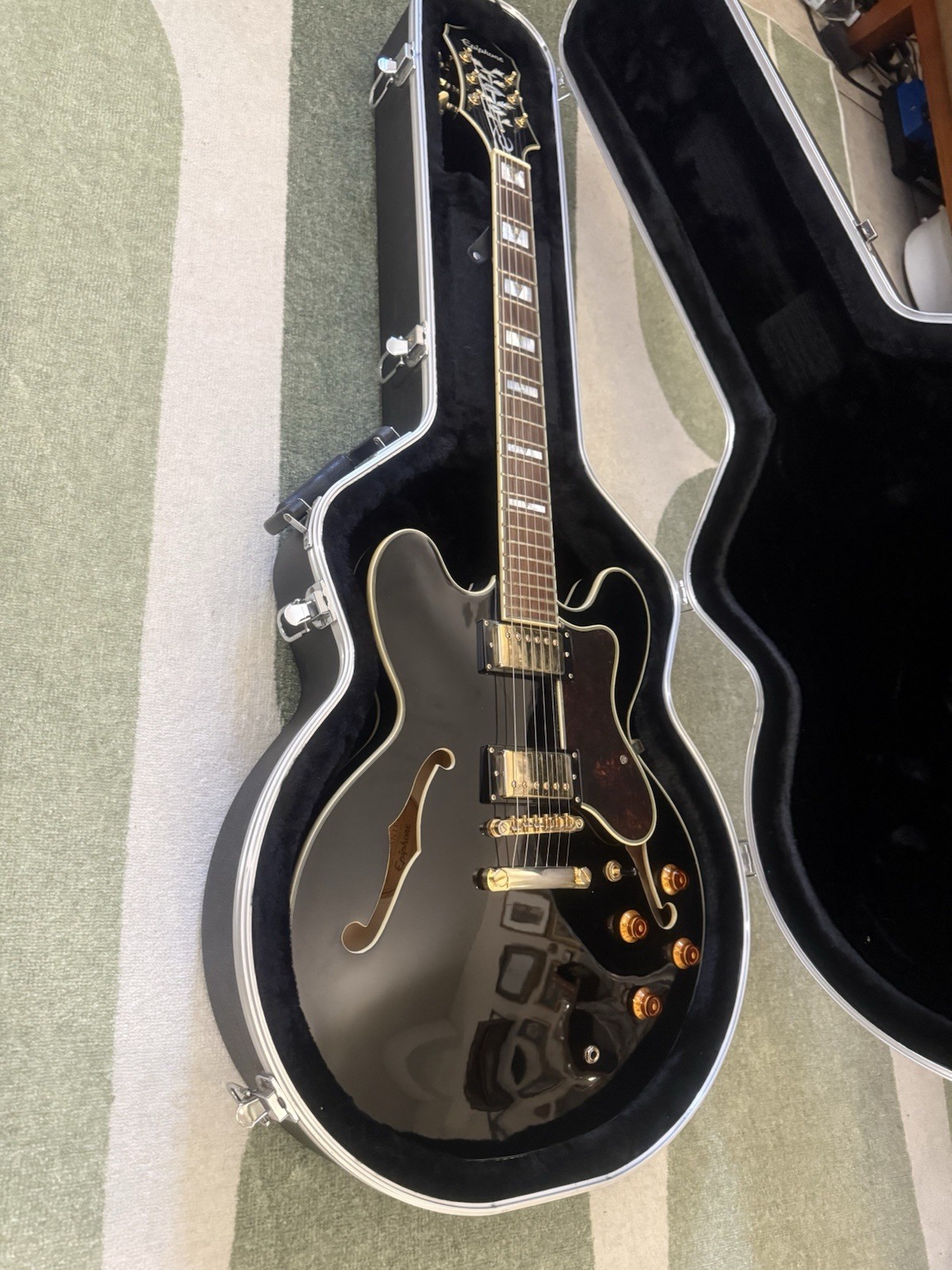 Listing Title 1999 Epiphone Sheraton II – Made in Korea – Fender Employee Owned