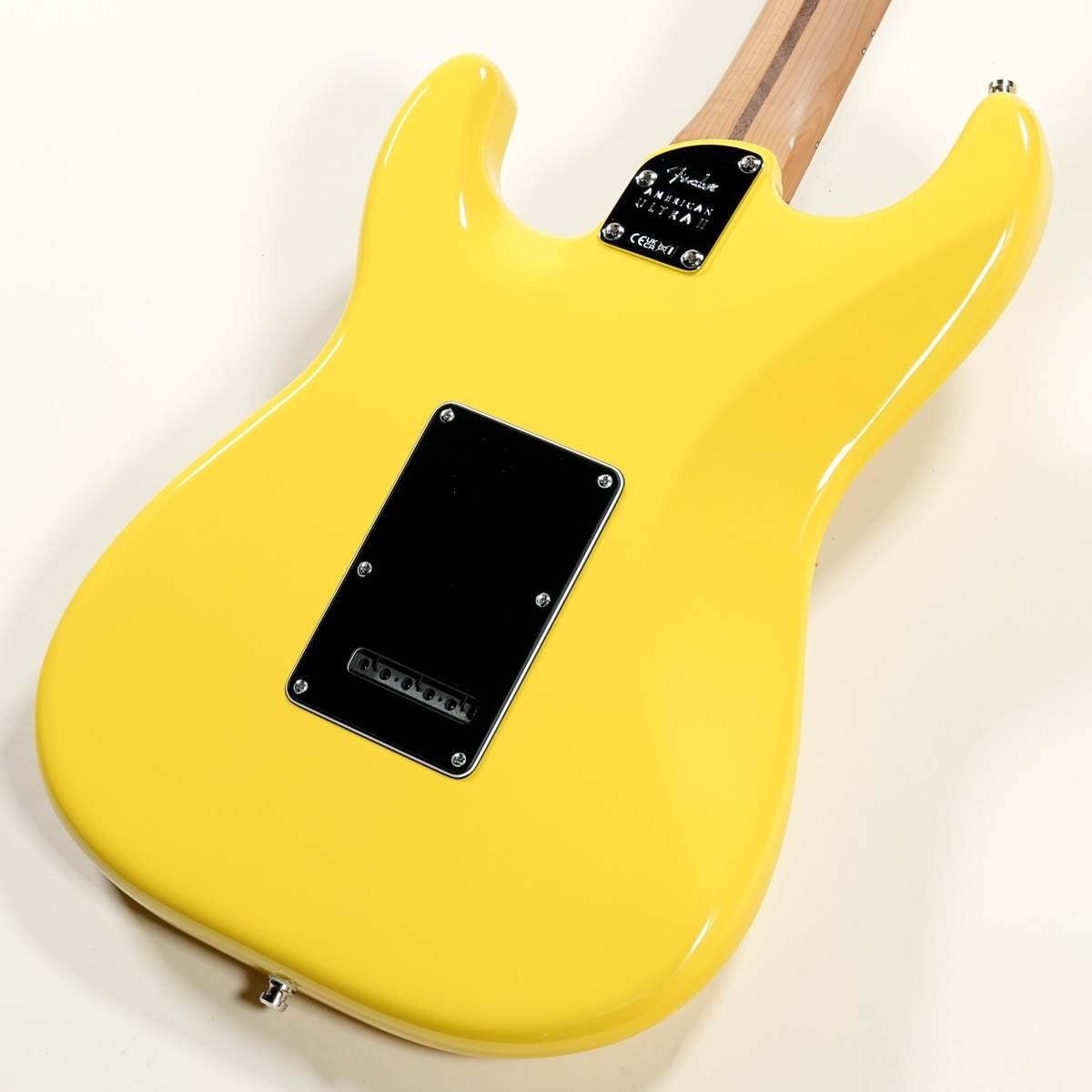 Fender American Ultra II Stratocaster HSS Roasted Maple, Limited Ed, Yellow