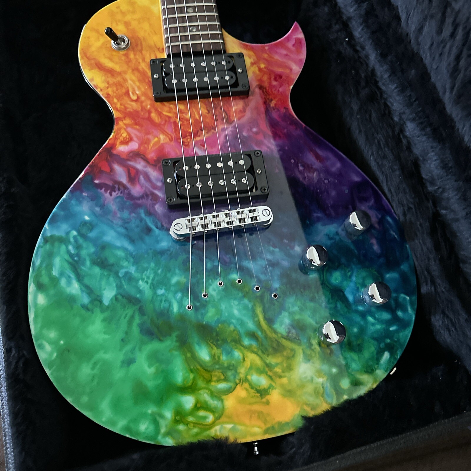 GMP® Guitars Pawn Shop® Special Rainbow Graphic by Dan Lawrence DRL Graphics