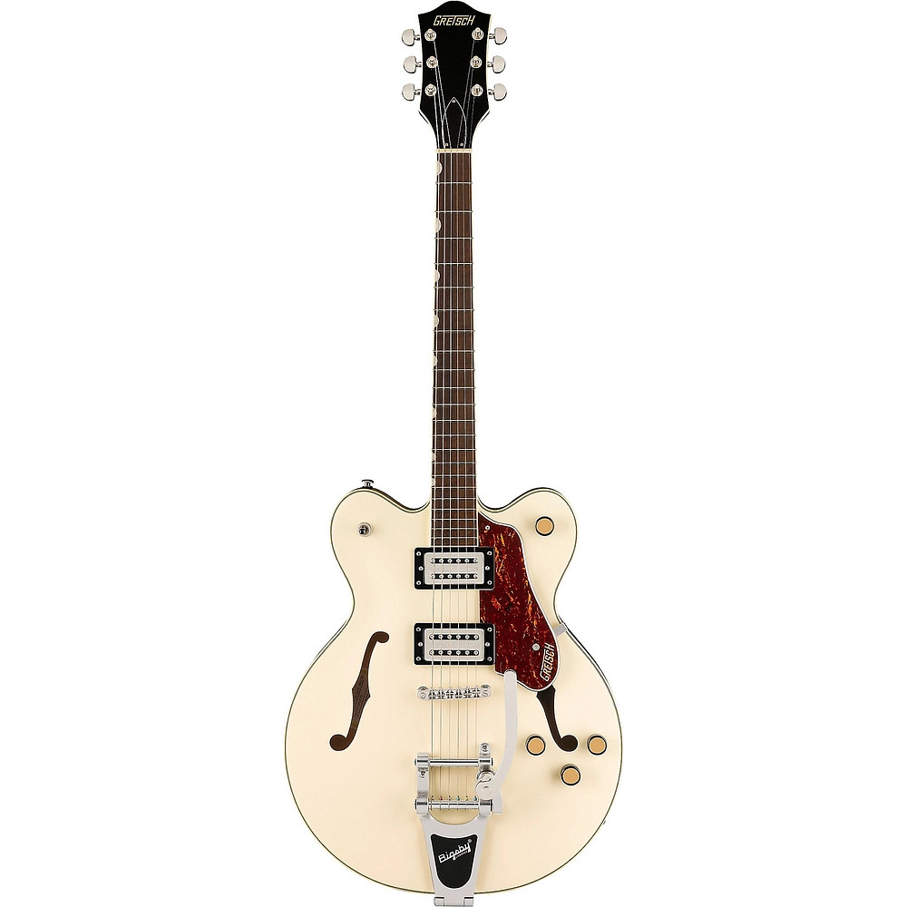 Gretsch G2622T Streamliner Center Block DoubleCut, Bigsby Guitar Vintage White