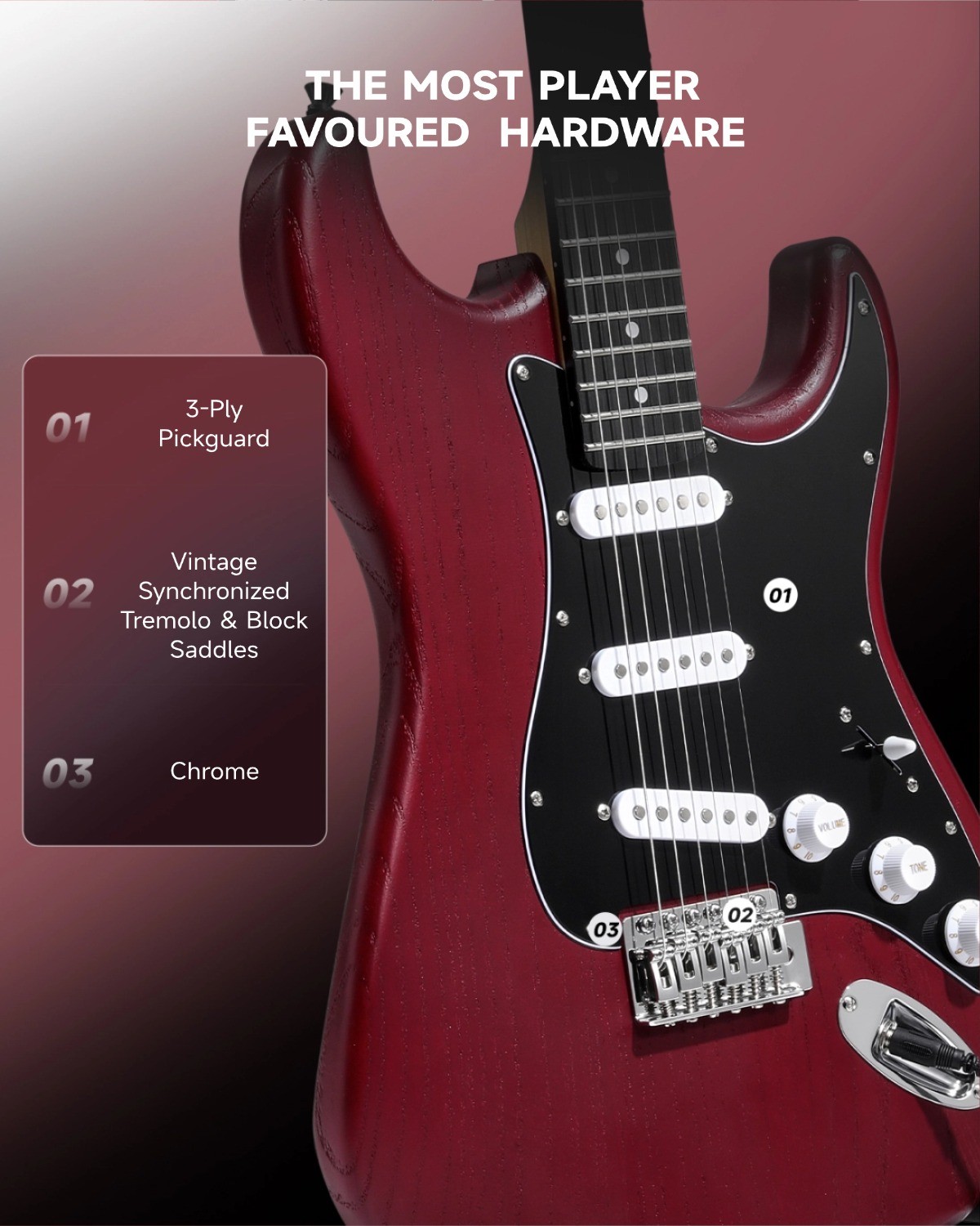 🎸 Donner DST-152 Electric Guitar And Amplifier Single Coil Split Humbucker