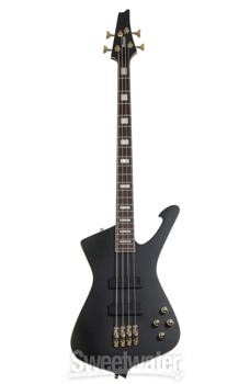 Ibanez Iceman ICB620 Electric Bass Guitar – Black Flat