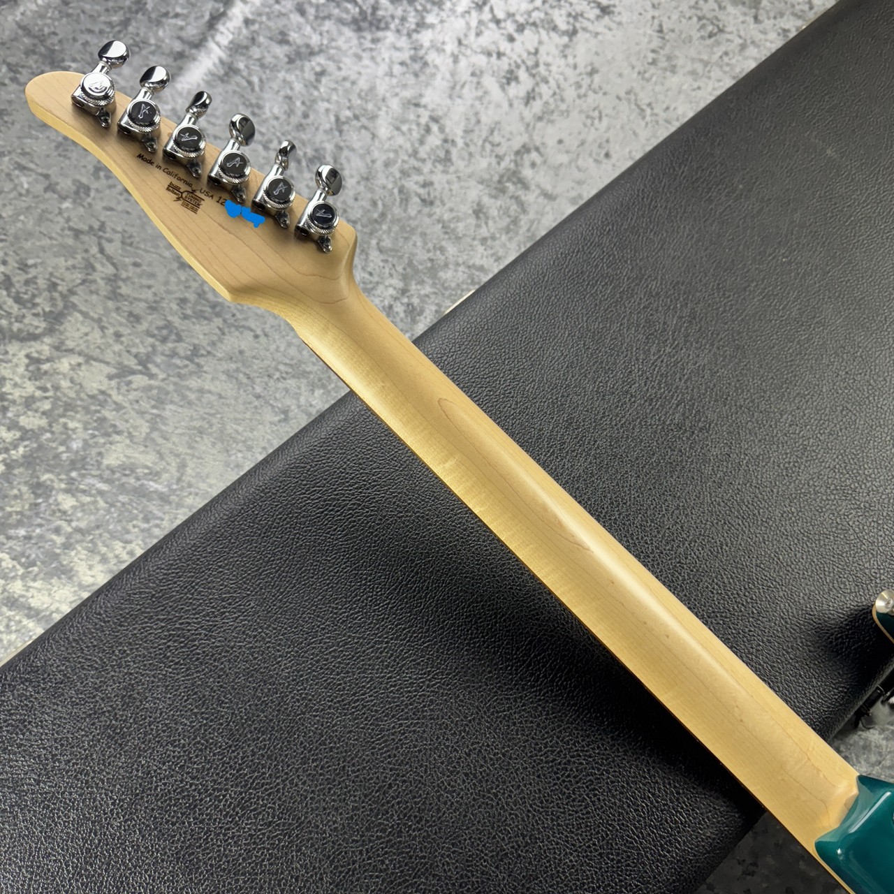 Tom Anderson Finest Quilted Maple Drop Top Bora Blue Burst With Binding 3.03Kg M