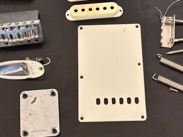 Fender Squier Bullet Stratocaster Parts Lot (Untested)
