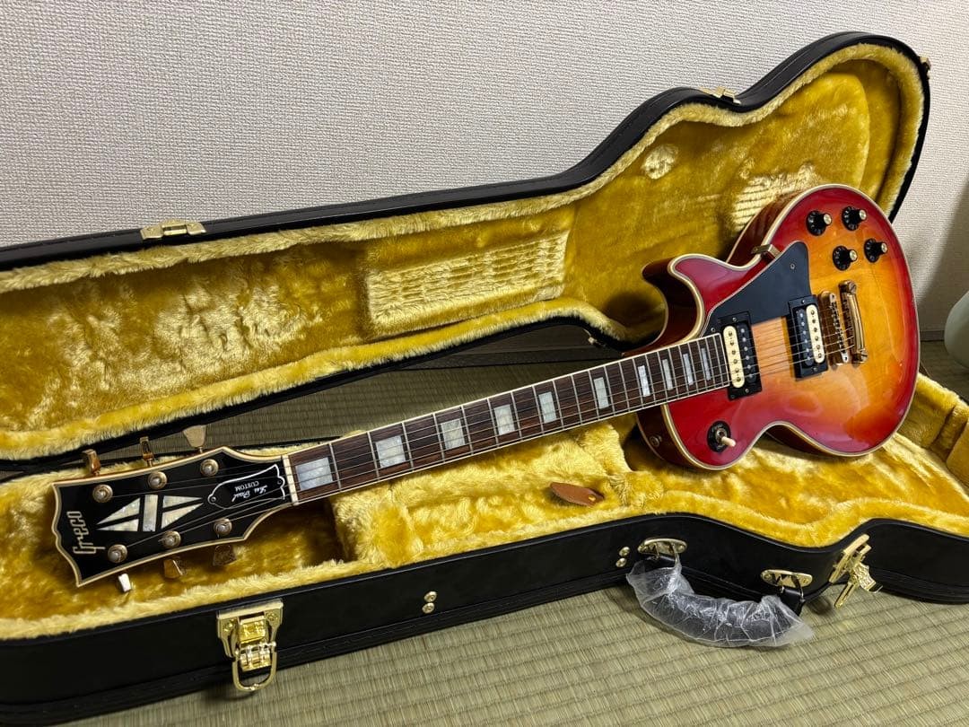 Greco Les Paul custom type sunburst 1980 Safe Packing!