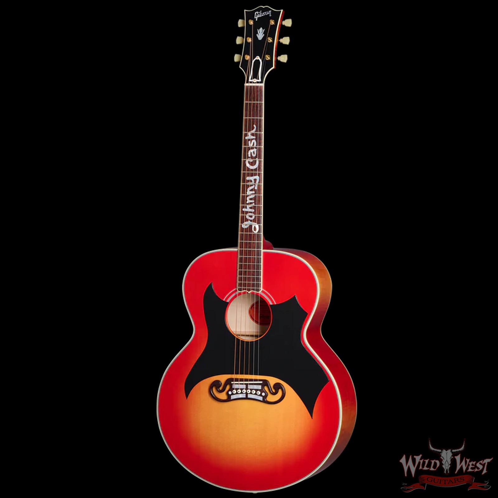 Gibson Custom Shop Johnny Cash SJ-200 Vintage Cherry Sunburst 4.70 lbs