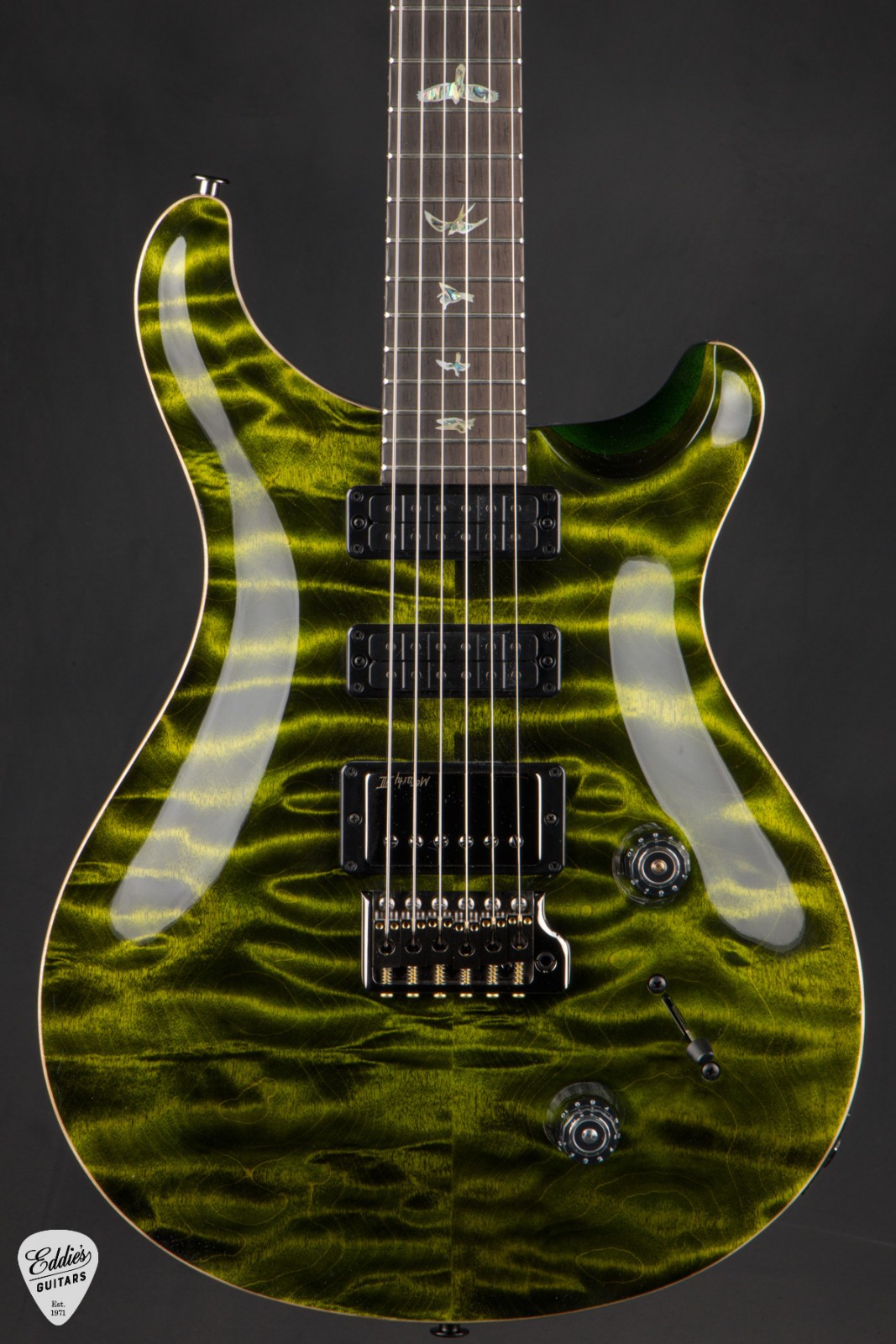 PRS Eddie’s Guitars Wood Library Studio Braaz / Rosewood Neck – Jade