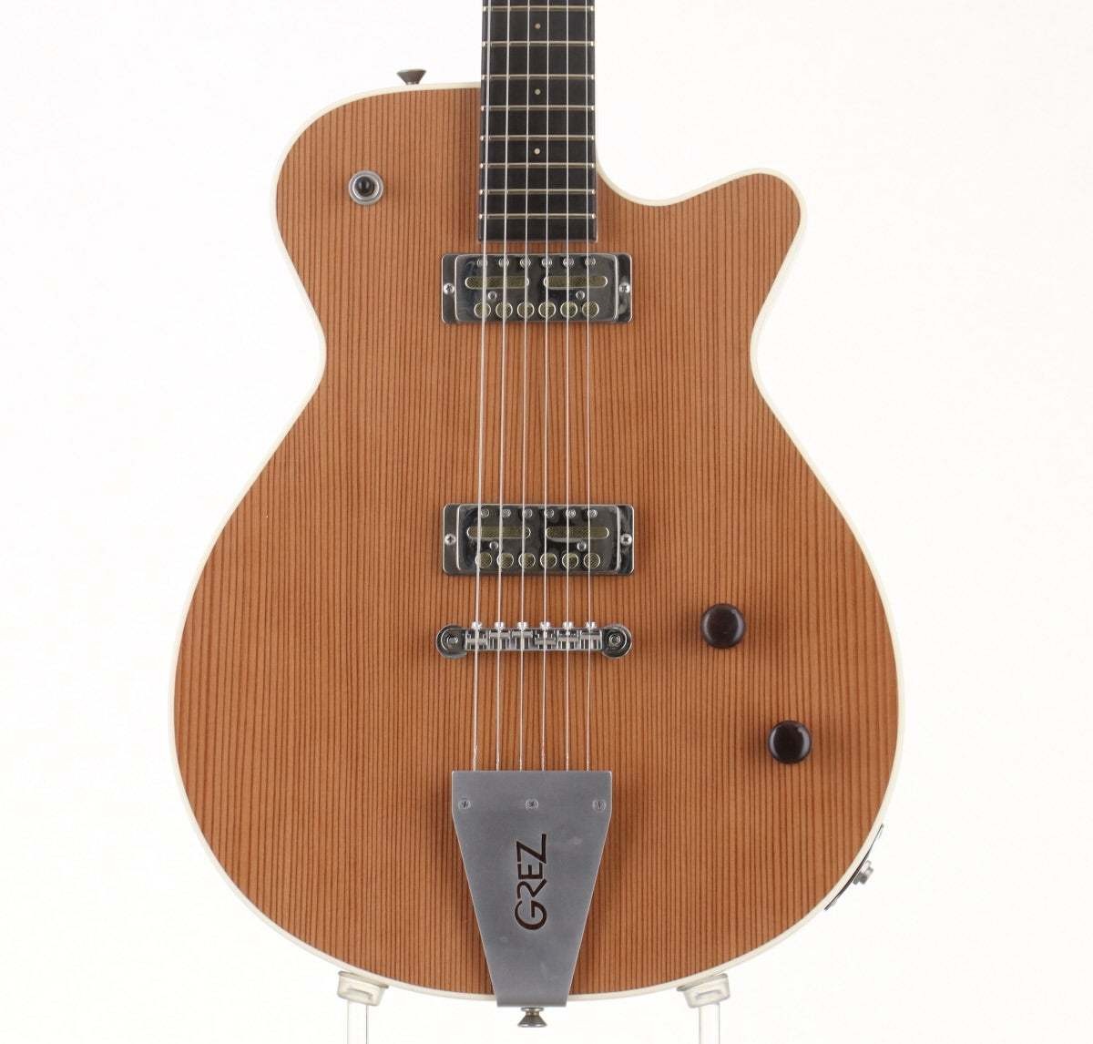 Grez Guitars Mendocino Semi-Hollow 25″ Scale Old Growth Redwood Used