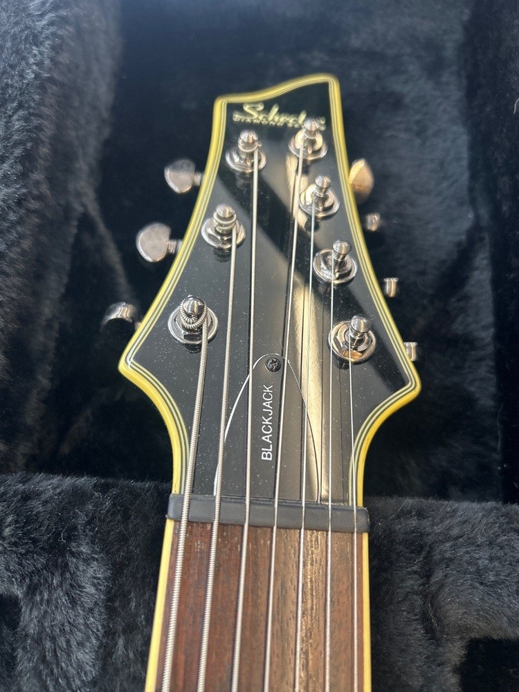 SCHECTER C7 BLACKJACK DIAMOND SERIES GUITAR