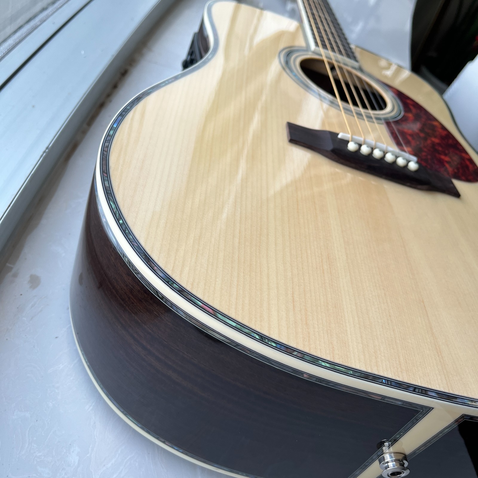 Ship US Martin D-45 Acoustic Guitar – Full Solid Wood Spruce Top Rosewood Back