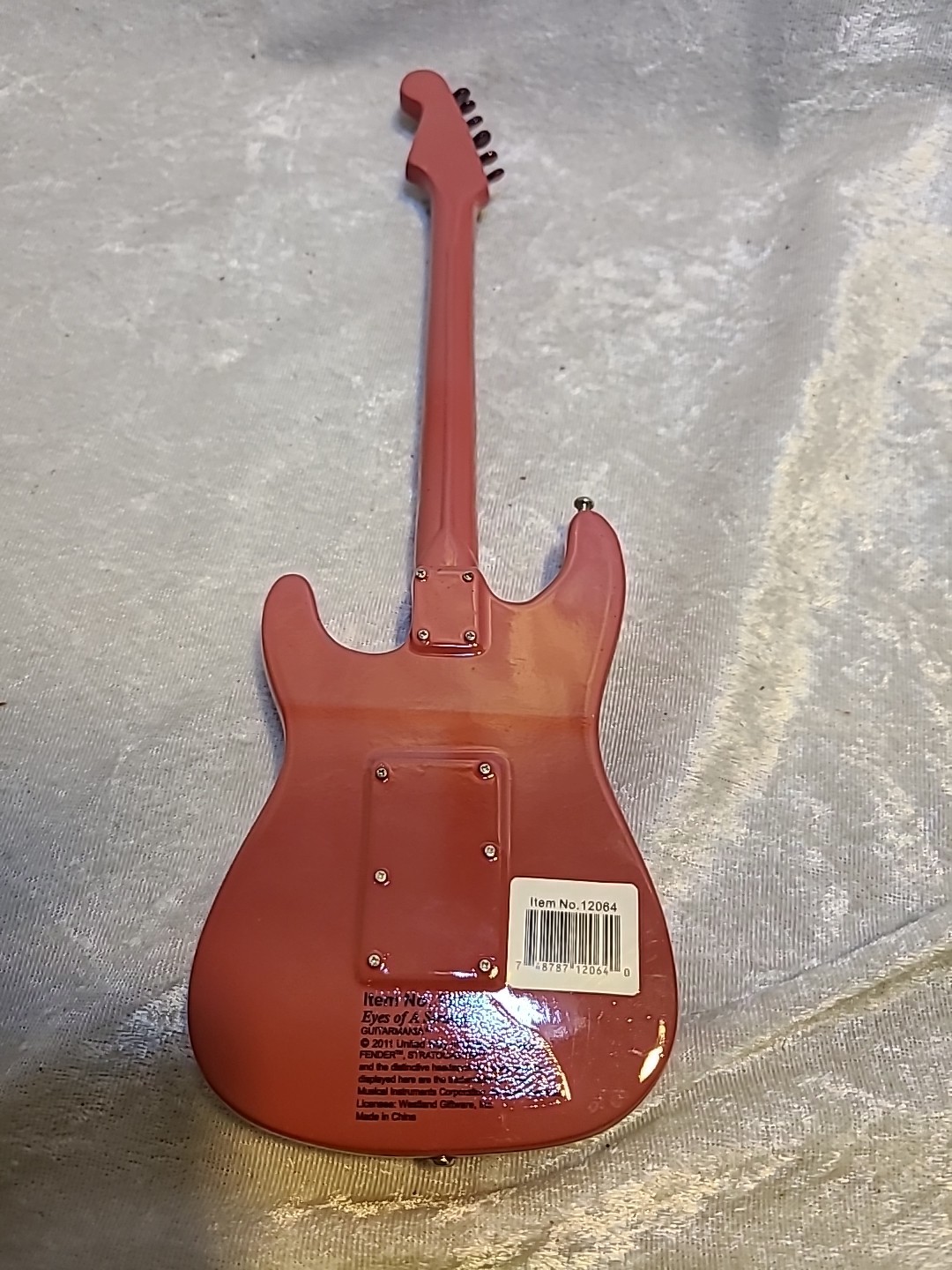 Vintage Guitar Mania Mini Fender Guitar Stratocaster No 12064 Eye Of A Stranger