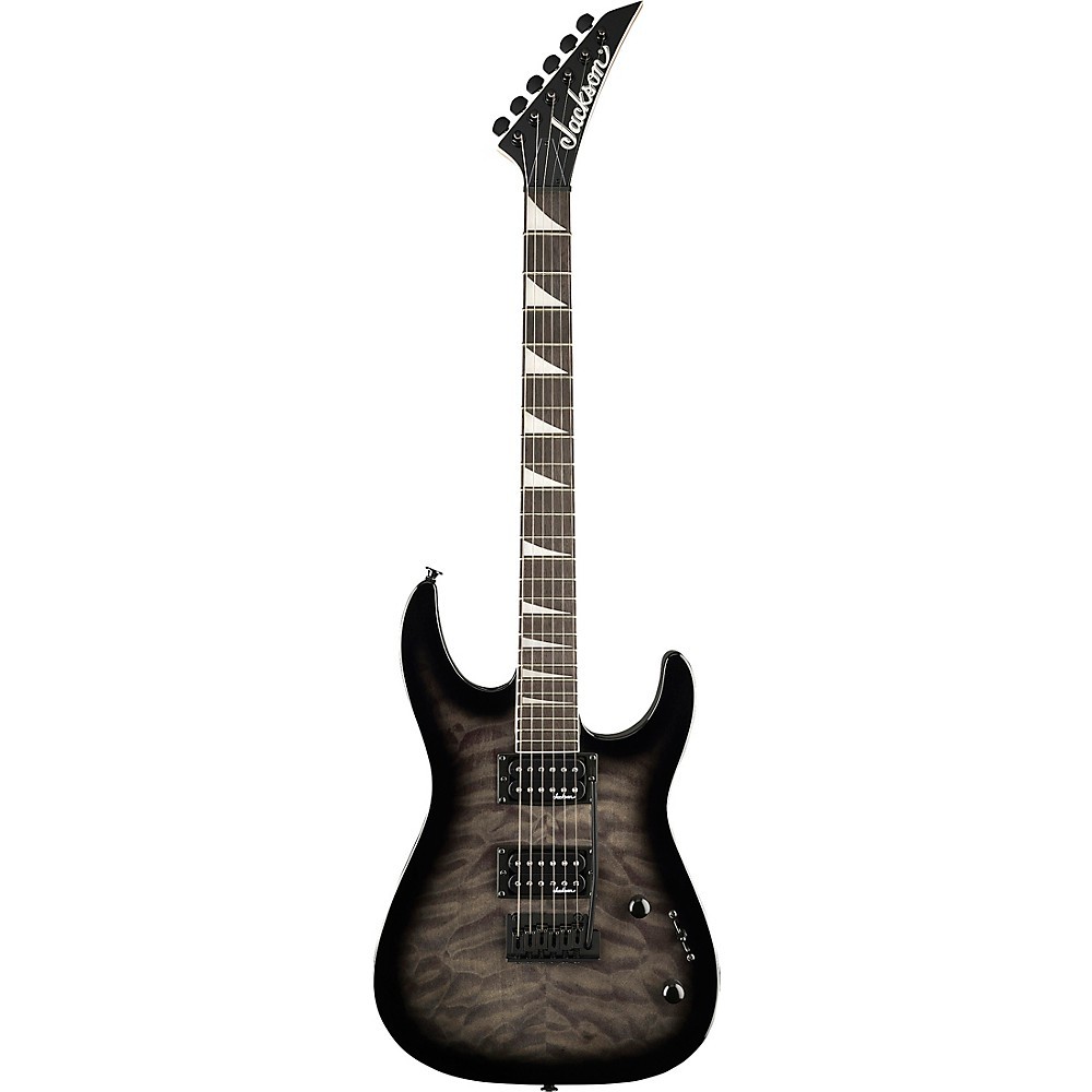 Jackson JS Series Dinky JS20 DKQ 2PT Electric Guitar Transparent Black