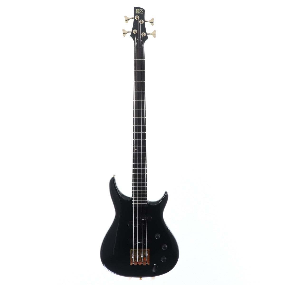 Ibanez SR924 Black 4-String Bass Guitar 1988 MIJ Neck-Thru DiMarzio Used