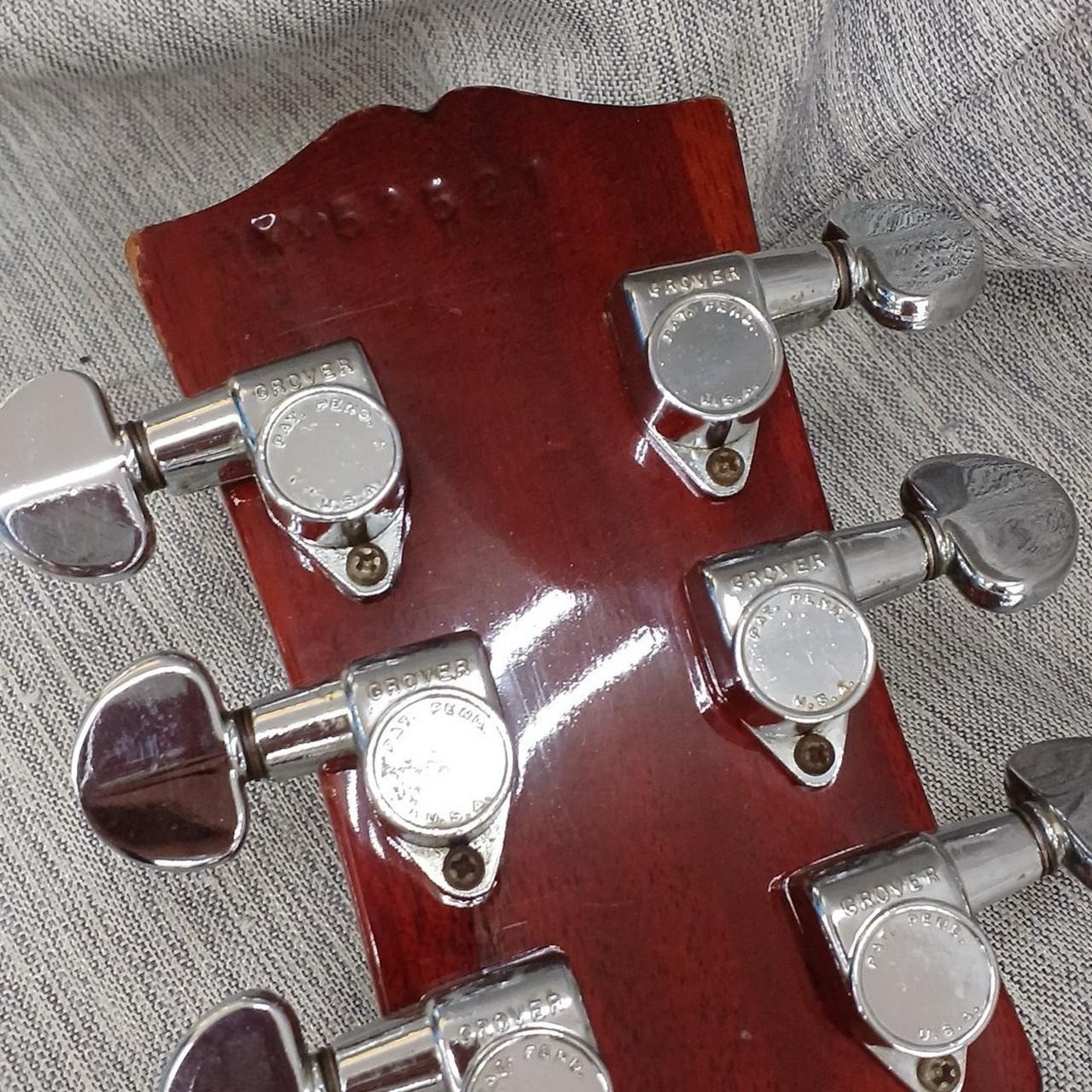 Burny FLG-100 Cherry Sunburst Made in Japan 1975 Vintage LP Type Electric Guitar