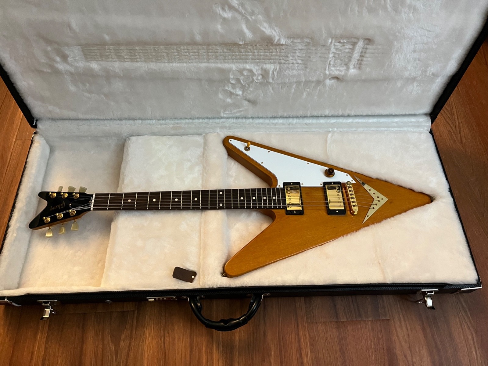 Gibson Reverse Flying V, Korina, Pristine w/ OHSC