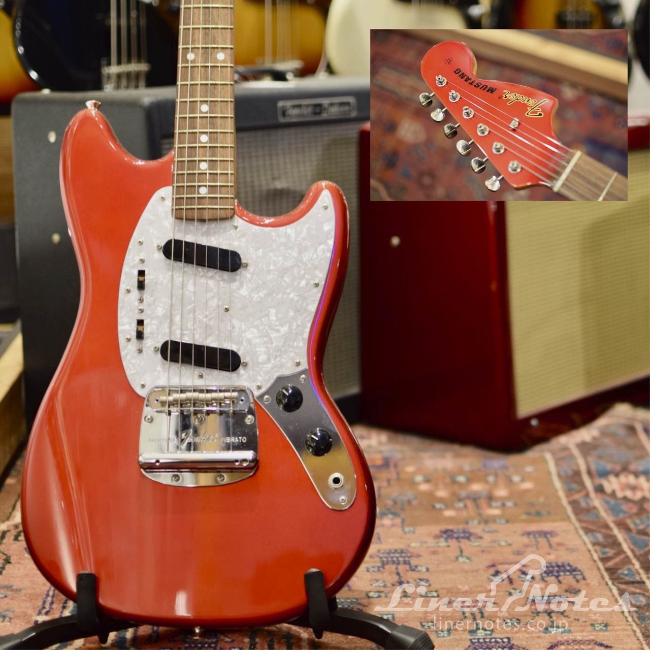 Fender Japan 2010-2012 Mg69/Mh Mustang Candy Apple Red No.DG820