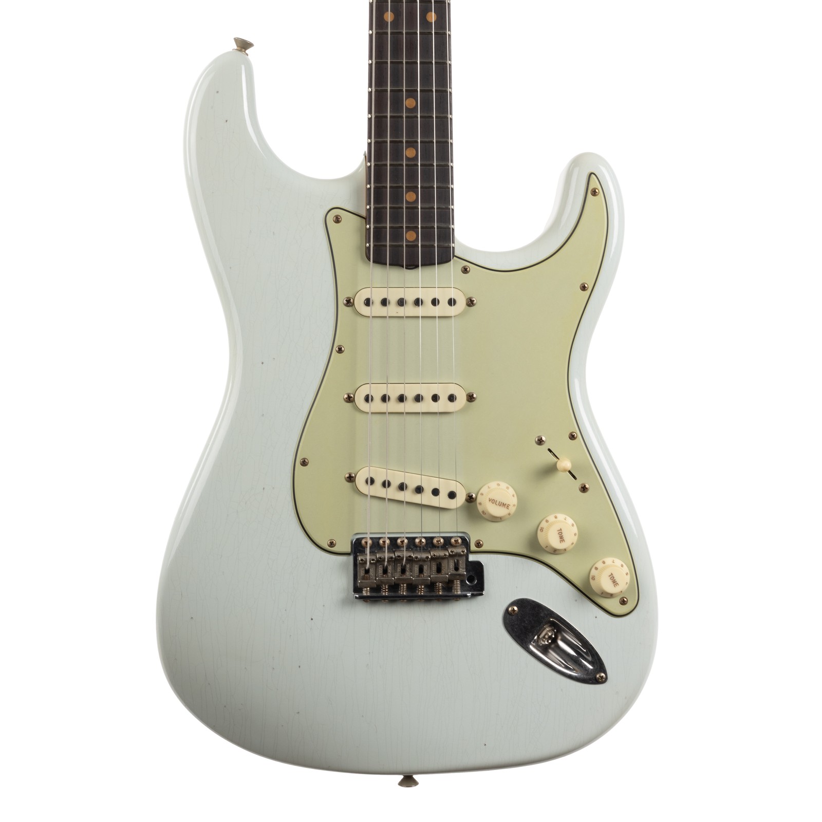 Used Fender Custom Shop ’59 Stratocaster Super Faded Aged Sonic Blue 2025