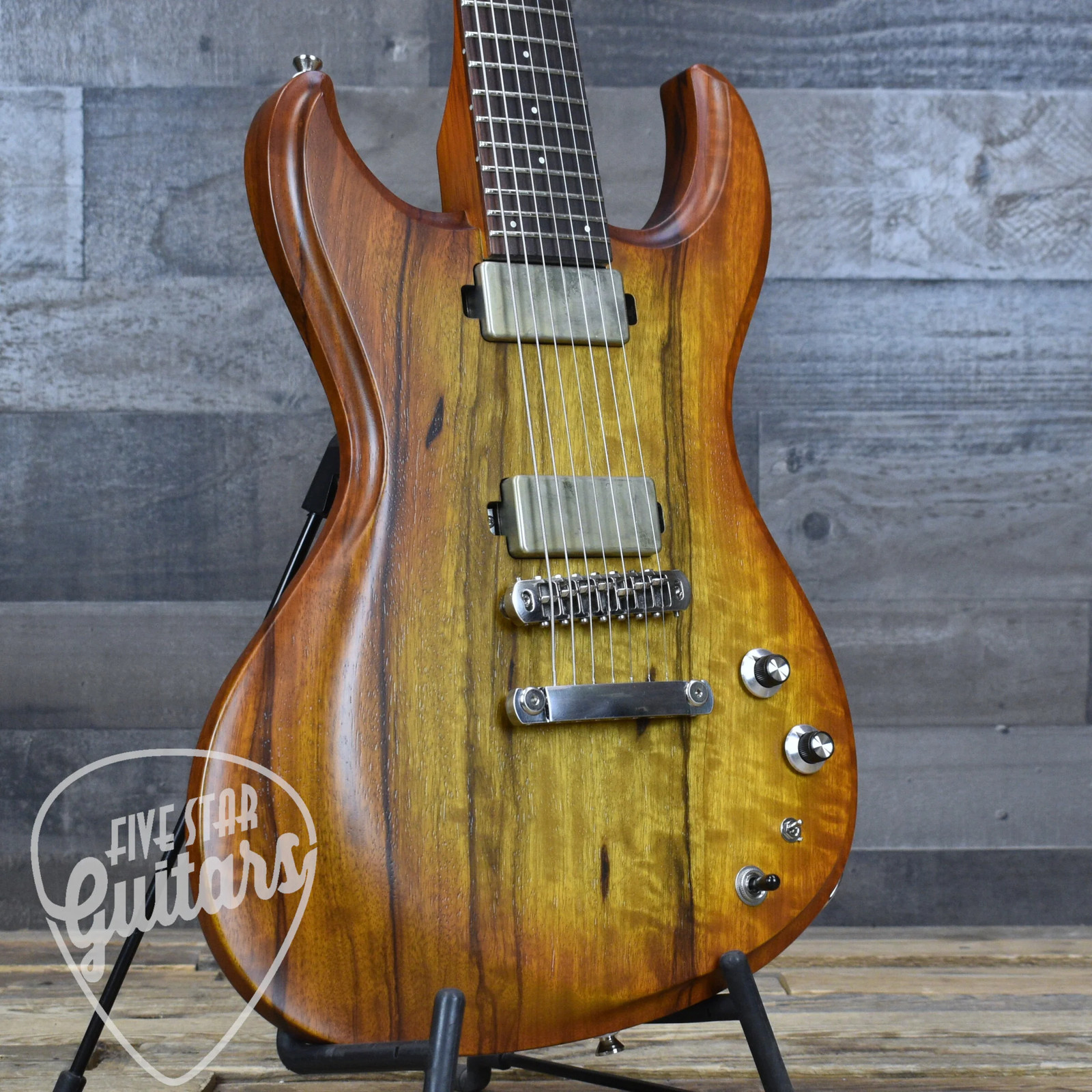 Dunable Gnarwhal 7 – Amber to Brown Burst with Hardshell Case