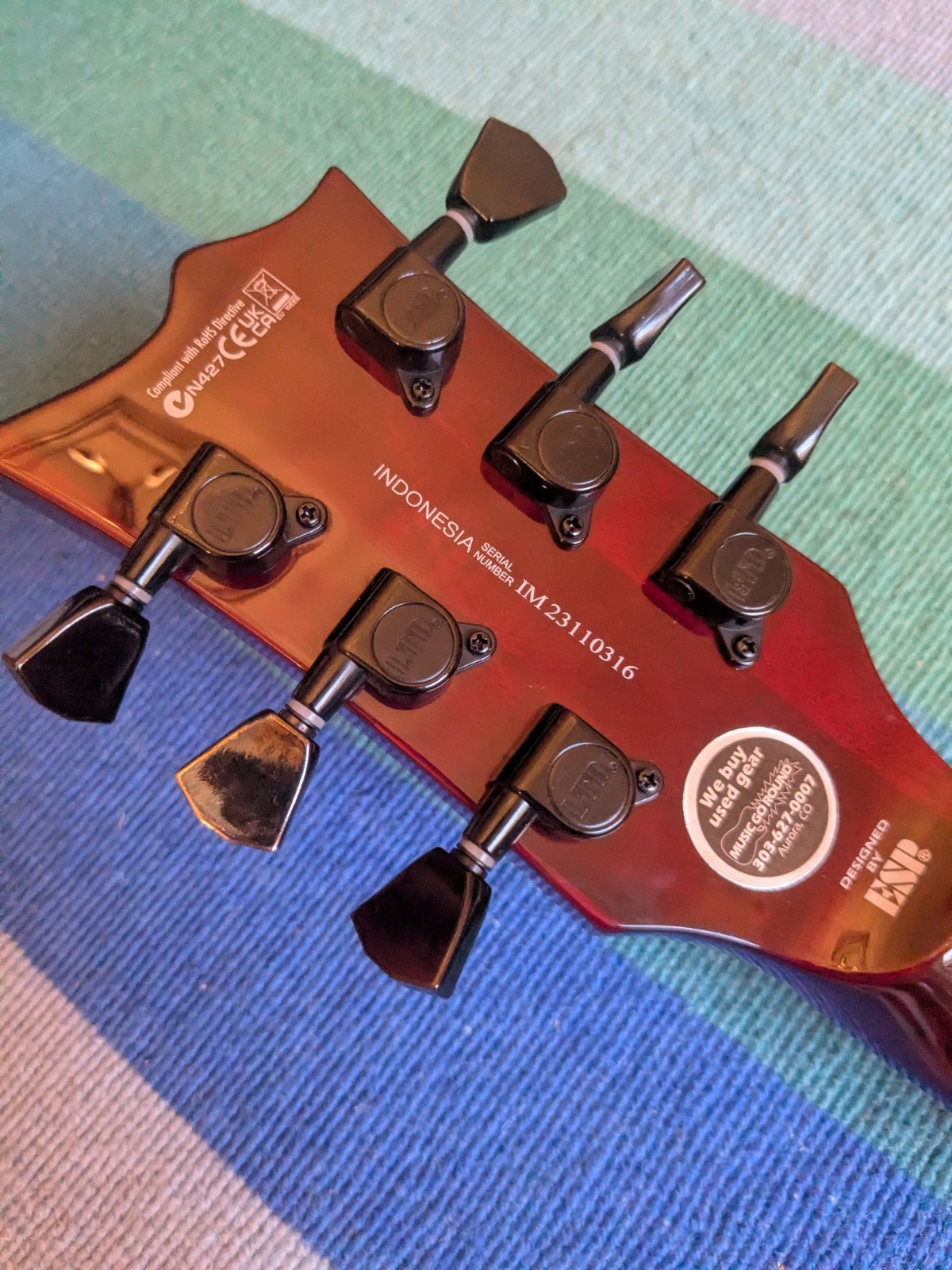 ESP Ltd EC-201FT With Emg Marty Friedman